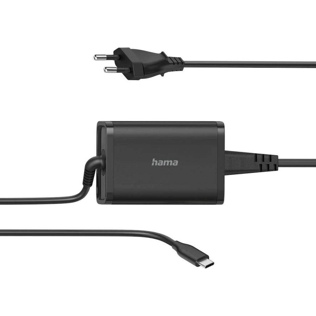 Hama Notebook-Netzteil »Universal-USB-C-Notebook-Netzteil, Power Delivery (PD) 5-20V/65W«