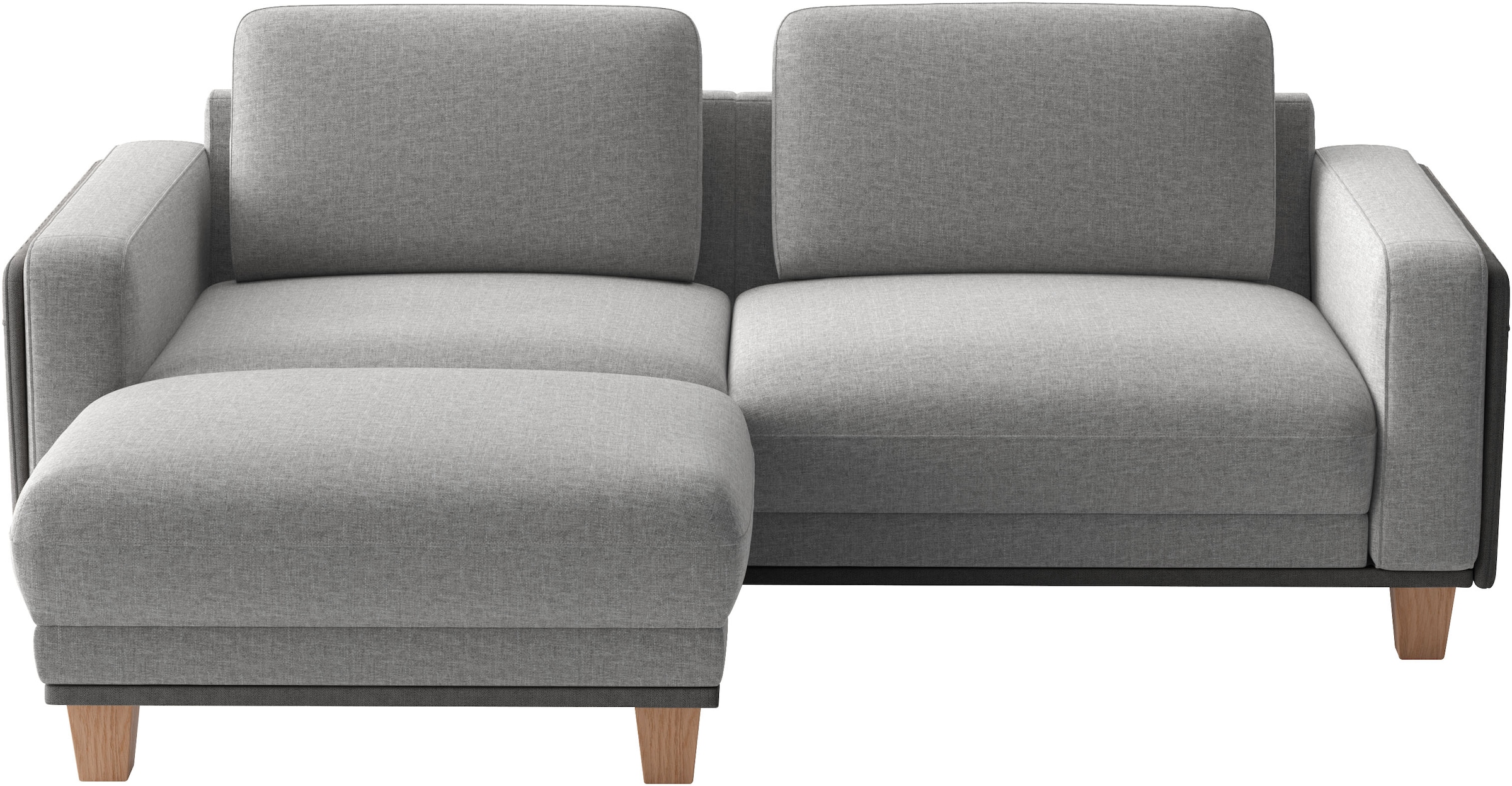 sit&more Ecksofa »Concept« Modernes Sofa in drei Fußfarben zur Auswahl