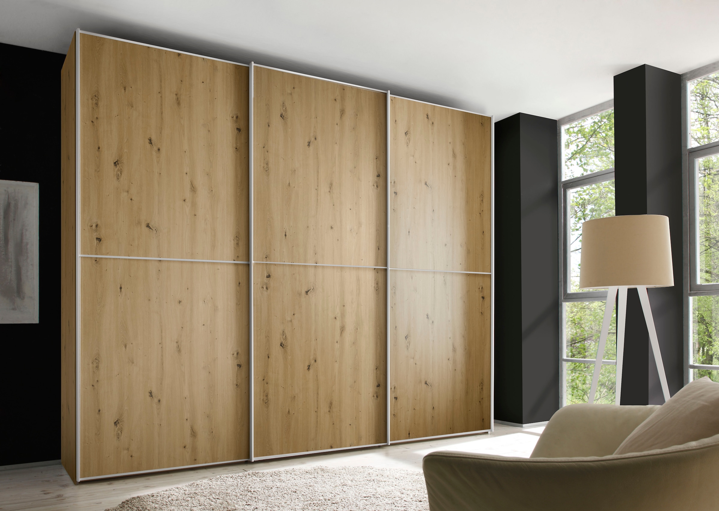 STAUD Schwebetürenschrank »Sinfonie Plus, edles Design in hochwertiger Qualität, Made in Germany« Mit vier verschiedenen Ausstattungsvarianten