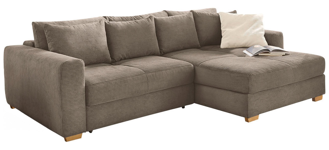 Jockenhöfer Gruppe Ecksofa Kampen, mit Bettfunktion und Bettkasten