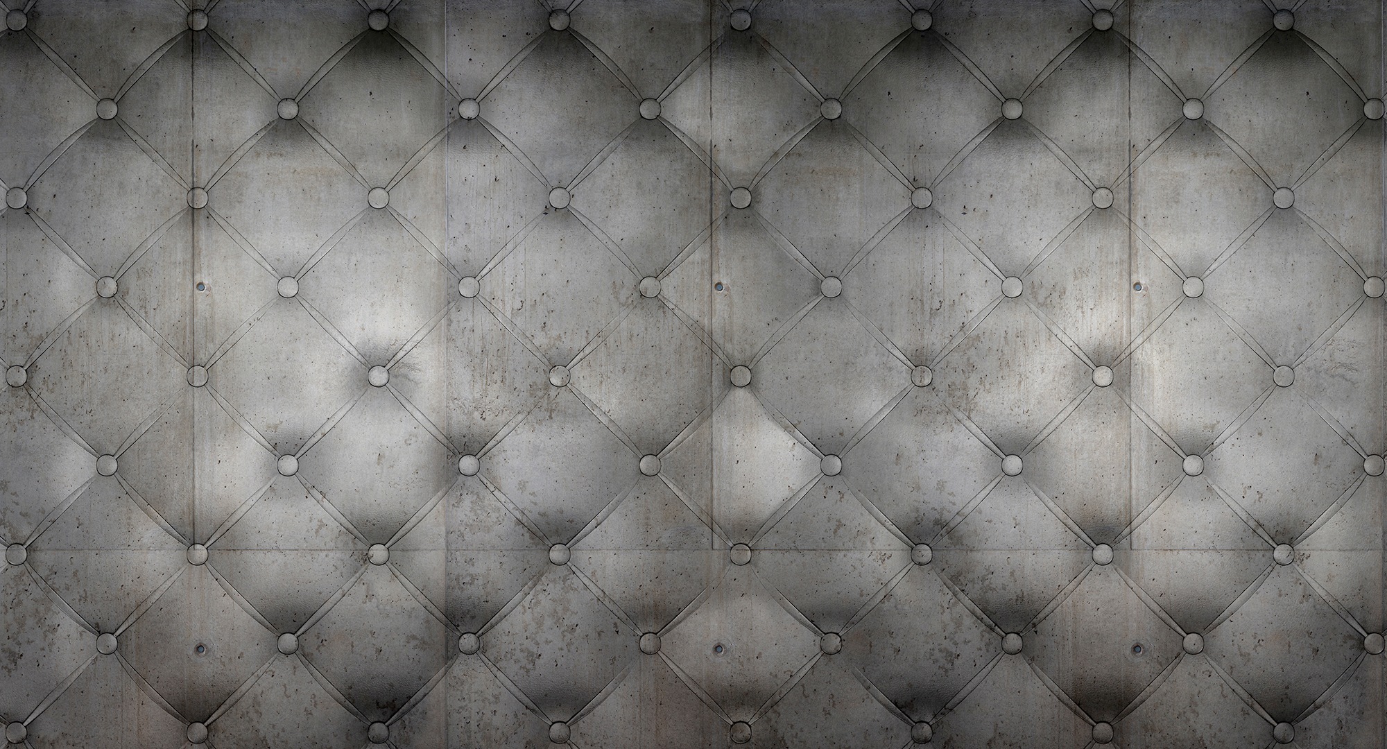 Architects Paper Fototapete »Atelier 47 Cushion Artwork 1«, Lederoptik, Vlies, Wand, Schräge, Decke