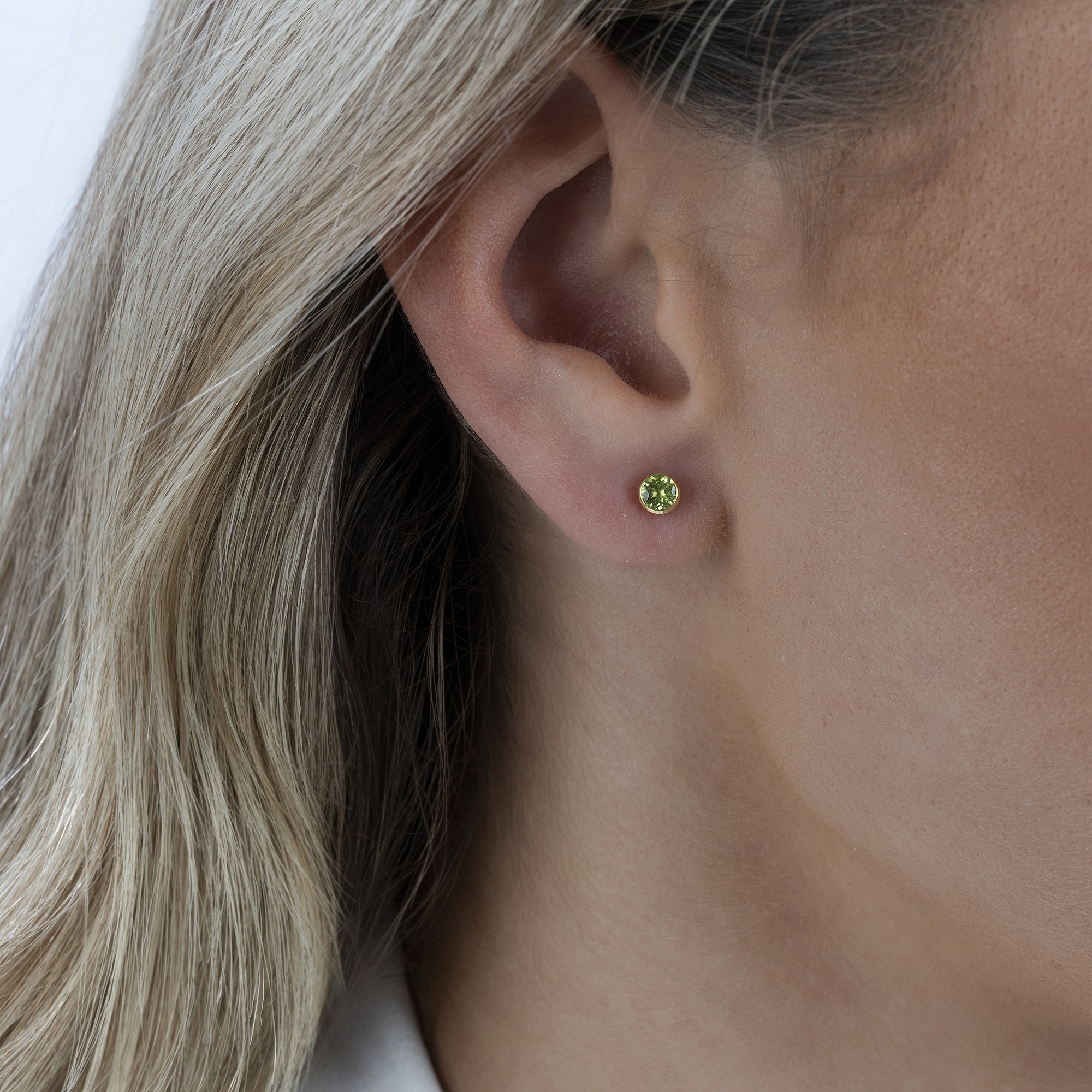Vivance Paar Ohrstecker »585/- Gelbgold Peridot«