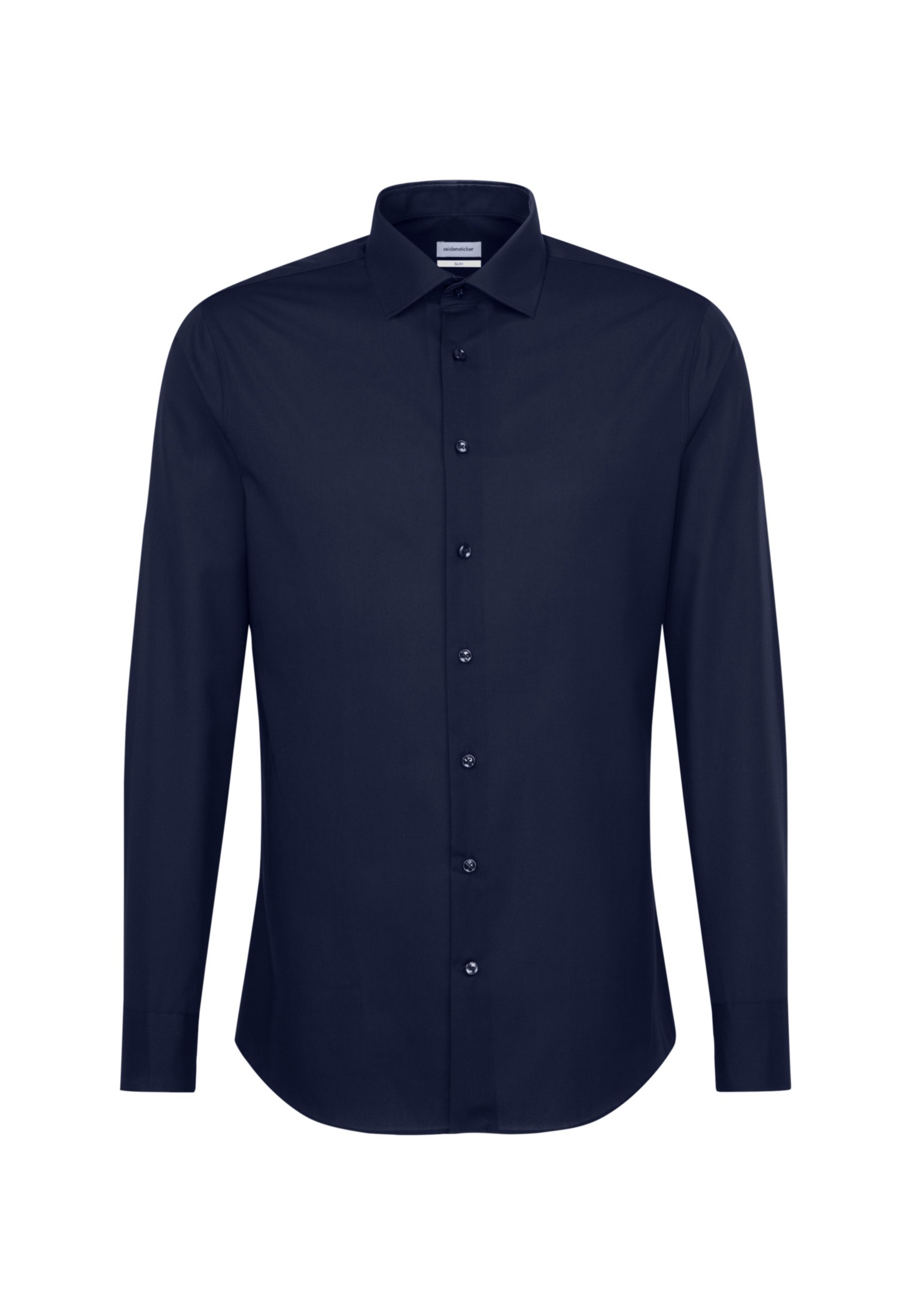 seidensticker Businesshemd »Schwarze Rose« Slim 1/1 Kentkragen Uni