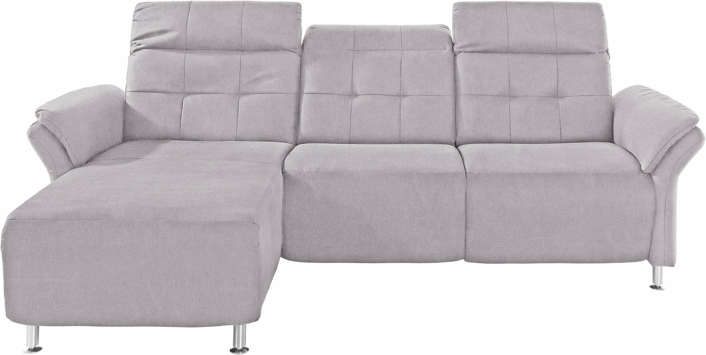 Home affaire Ecksofa »Manhattan L-Form« 2 Sitze mit elektrischer Relaxfunkt günstig online kaufen