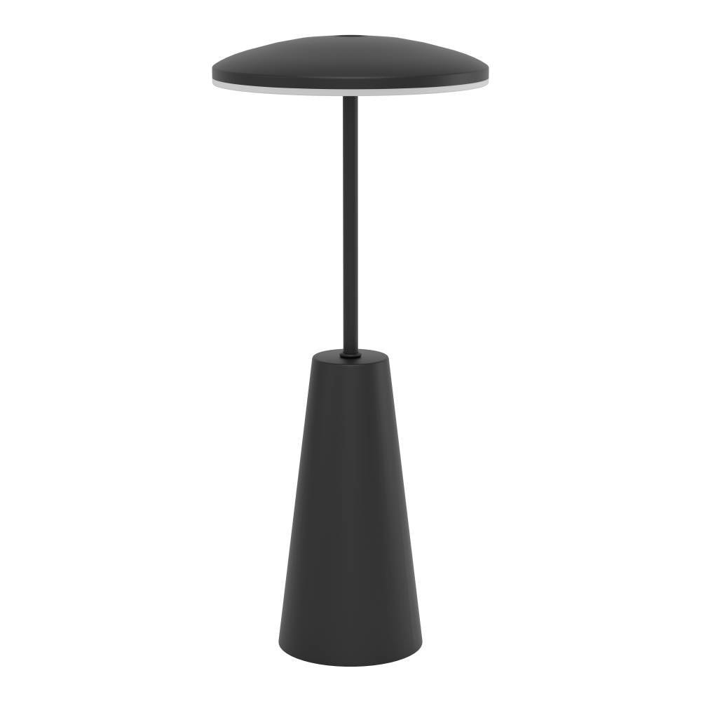 EGLO Tischleuchte »PICCOLA«, 1 flammig, Leuchtmittel LED-Modul | LED fest integriert, dimmbare Nachttischlampe, Metall in Schwarz, Lampe für Balkon, IP54