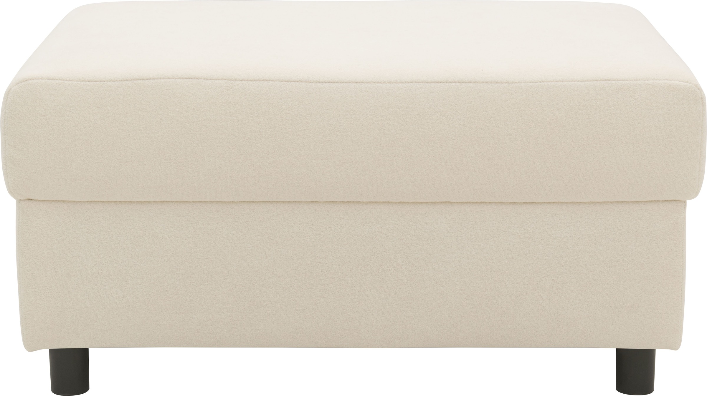 DOMO collection Polsterhocker »Turah 2 in Cord oder Luxus-Microfaser«, moderner Polsterhocker, passend zum Ecksofa, B/T/H: 83/60/44 cm