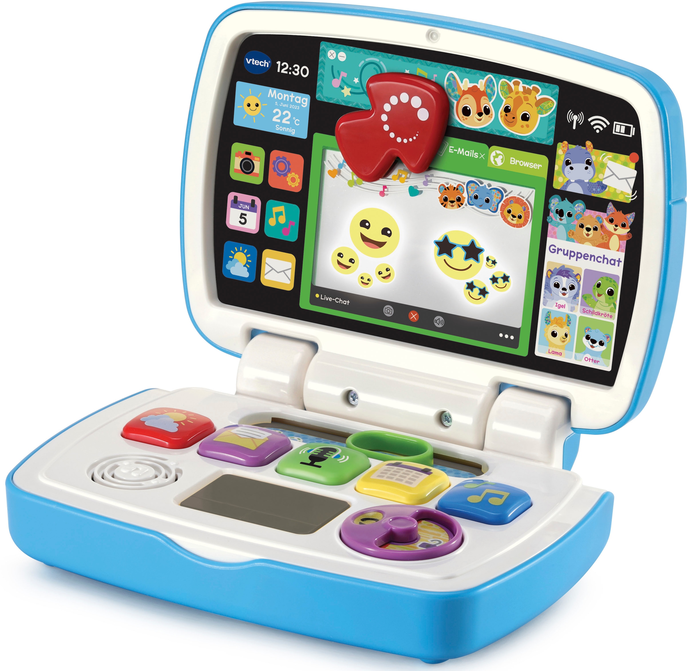 Vtech® Kindercomputer »Vtech Baby, Tierfreunde-Laptop«