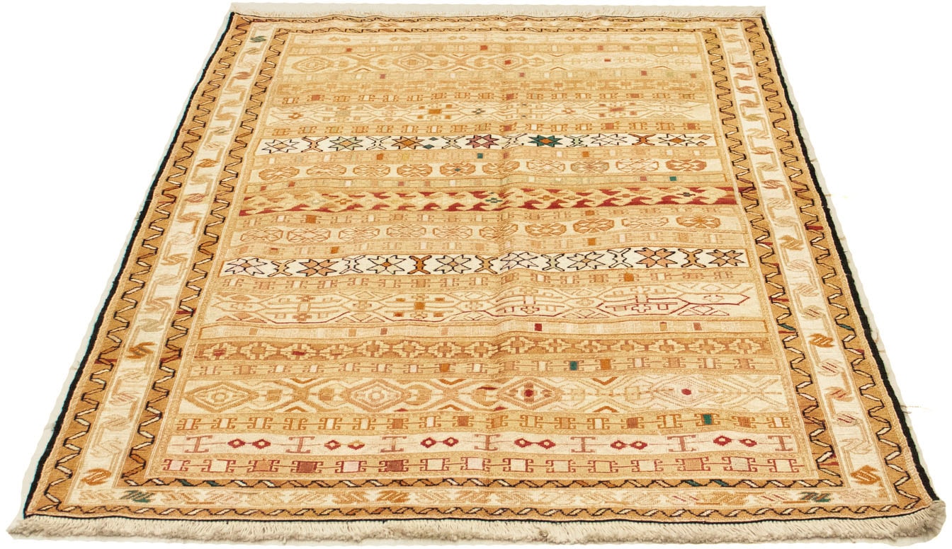 morgenland Wollteppich »Täbriz Teppich handgeknüpft mehrfarbig«, rechteckig  bequem und schnell bestellen