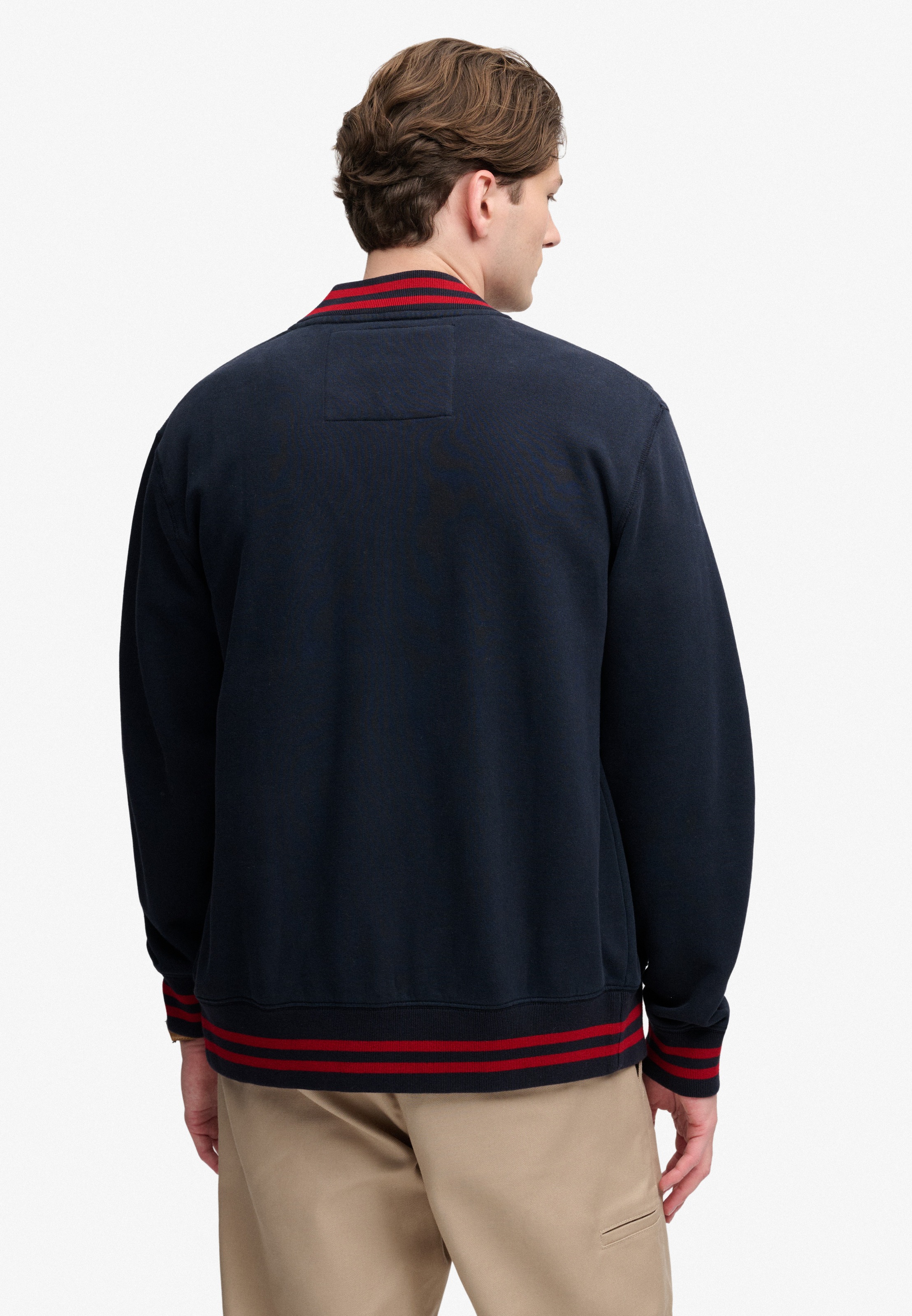 Superdry Sweatjacke »VINTAGE ATHLETIC BOMBER« Baumwollmischung, relaxed fit