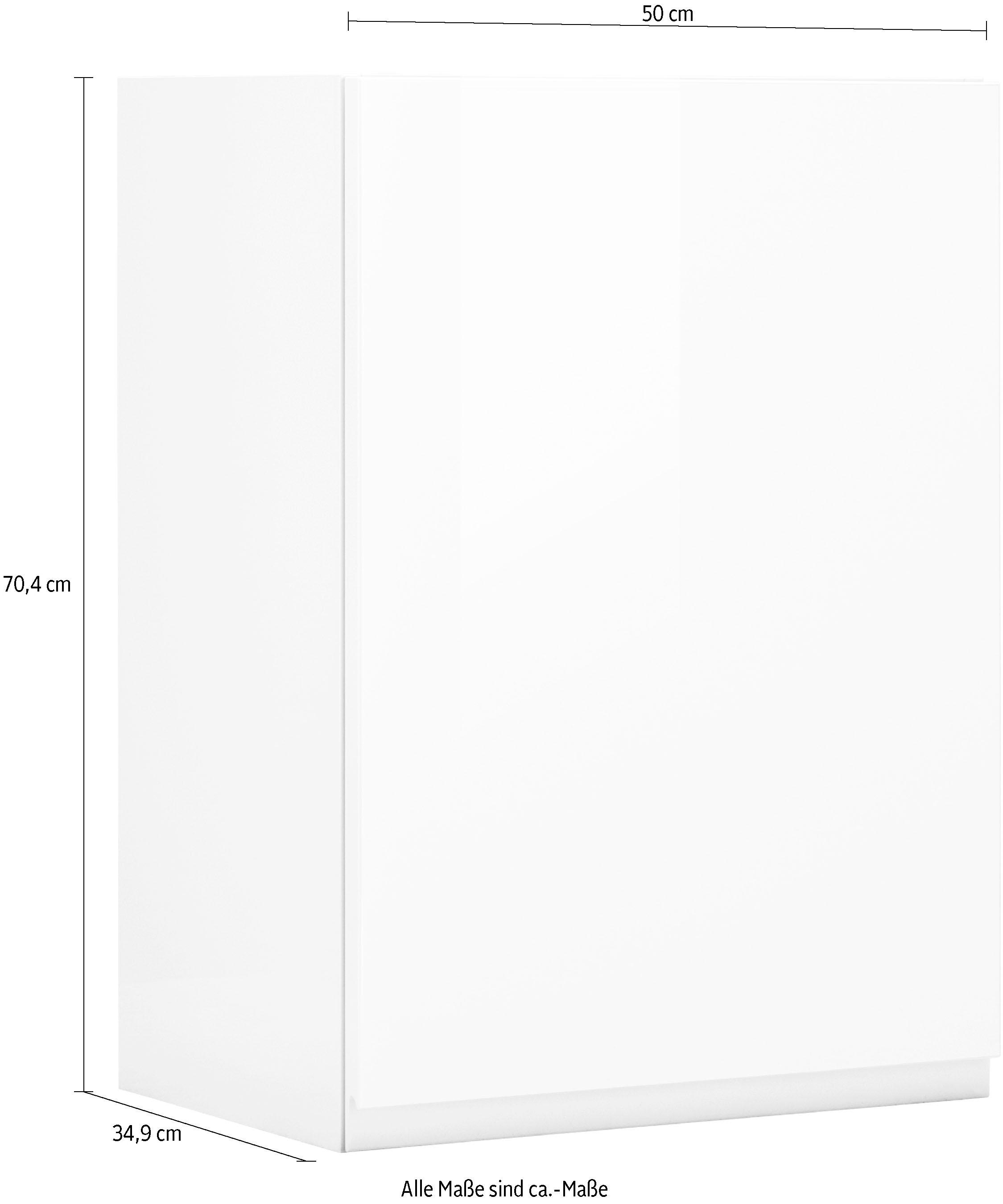 OPTIFIT Hängeschrank »Avio«, mit Soft-Close-Funktion und hochwertiger Hochglanz-Front, Breite 50 cm