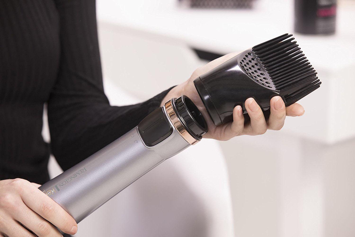 Remington Warmluftbürste »AS8810 E51 Keratin Prot. Rot. Air Styler«, 3 Aufsätze, 1.000 Watt, angereichert mit Keratin & Mandelöl, 3 Aufsätze