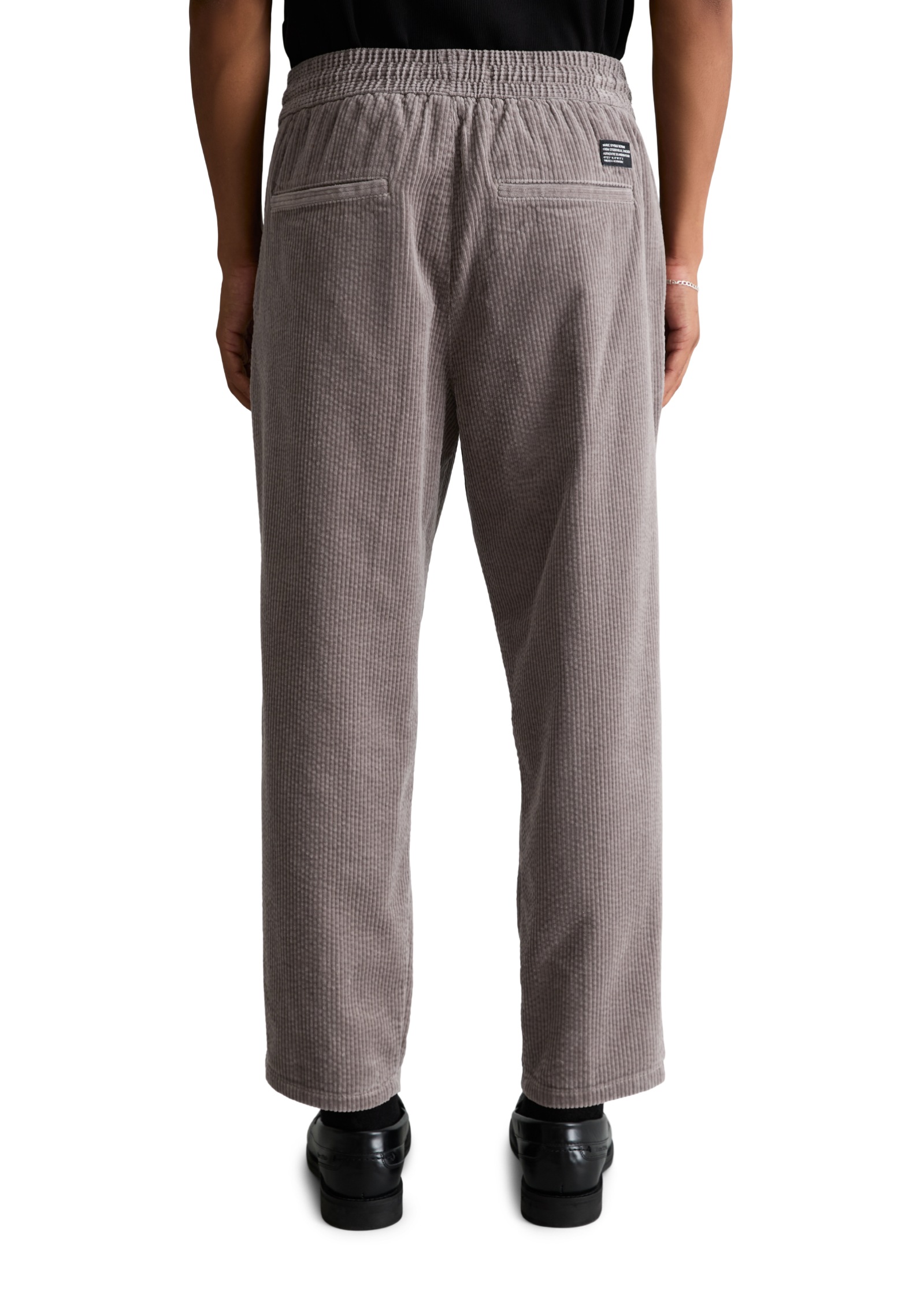 Marc O'Polo DENIM Cordhose »Model Viggo relaxed cropped aus reine Bio-Baumwolle«