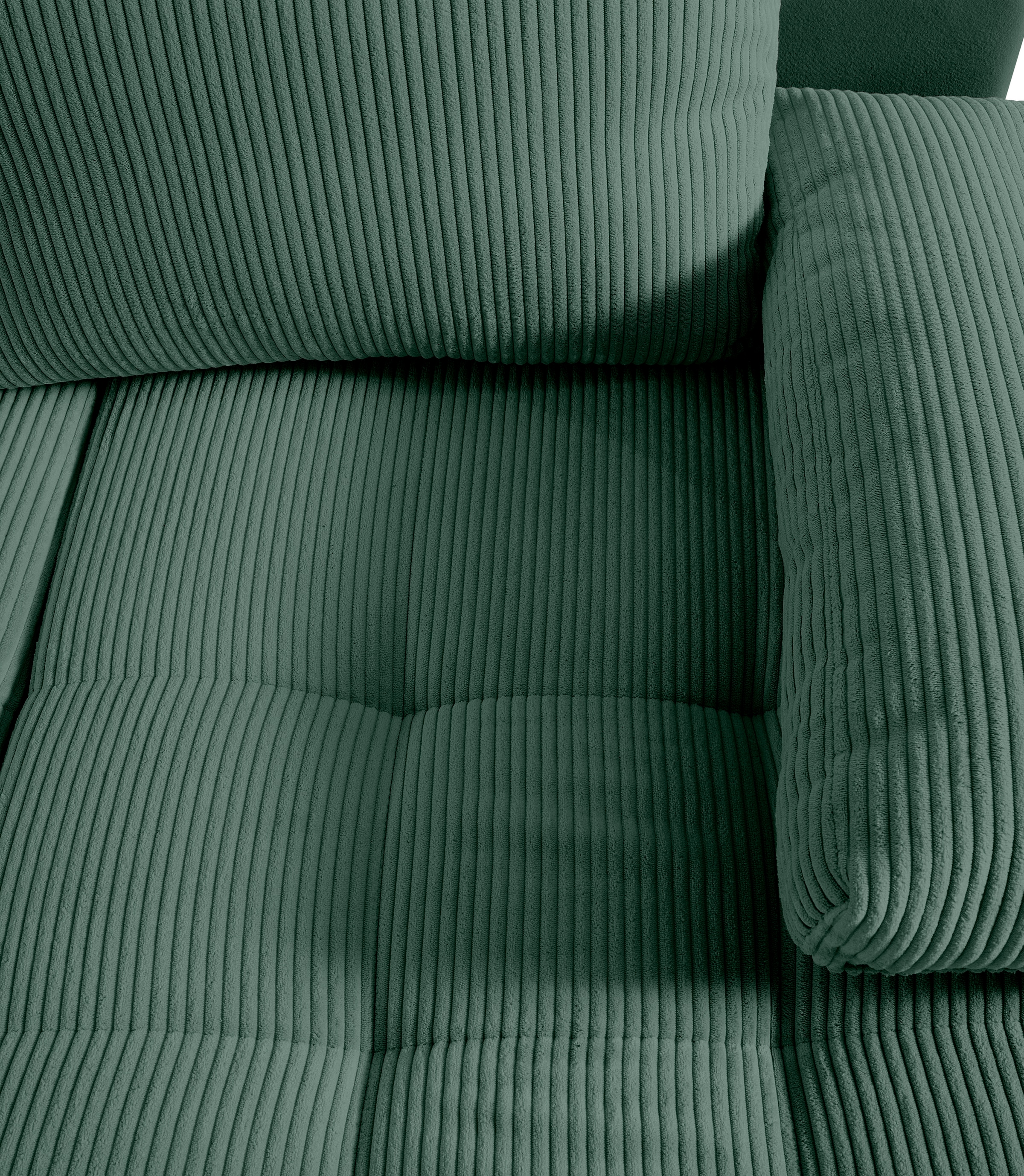 COLLECTION AB Wohnlandschaft »Josy, U-Form, Schlafsofa mit Bettkasten«, (Cord-/Mix), flexible Recamiere, Breite: 269cm, inklusive Rückenkissen, Cord/Mix