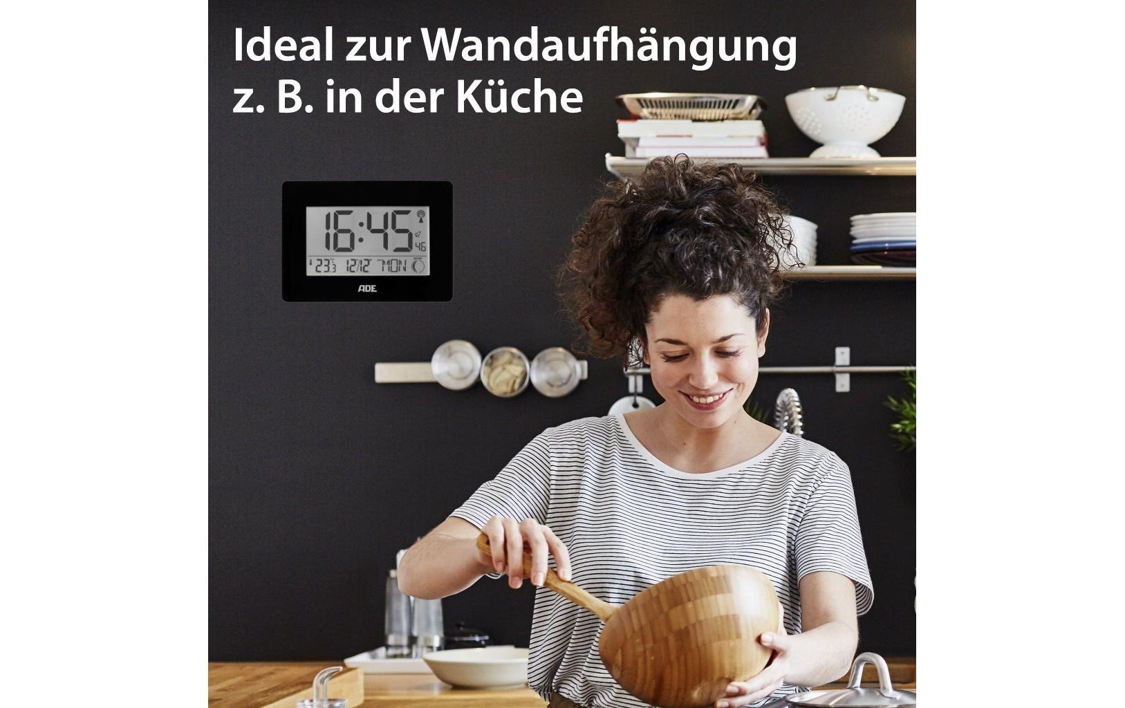 ADE Funkwecker »XXL-Ziffern« Holzart: Bambus (China)