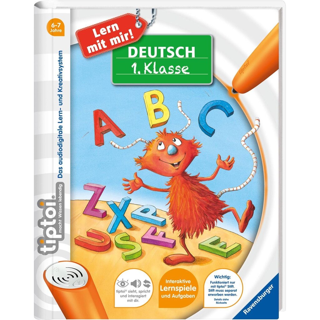 Ravensburger Buch »tiptoi® Deutsch 1. Klasse«, ; Made in Germany; FSC® - schützt Wald - weltweit