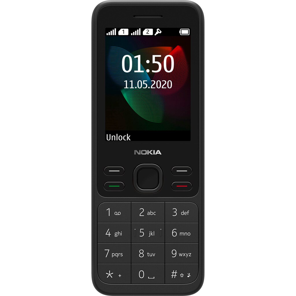 Nokia Handy »150 (2020) Dual SIM«, black, 6,1 cm/2,4 Zoll