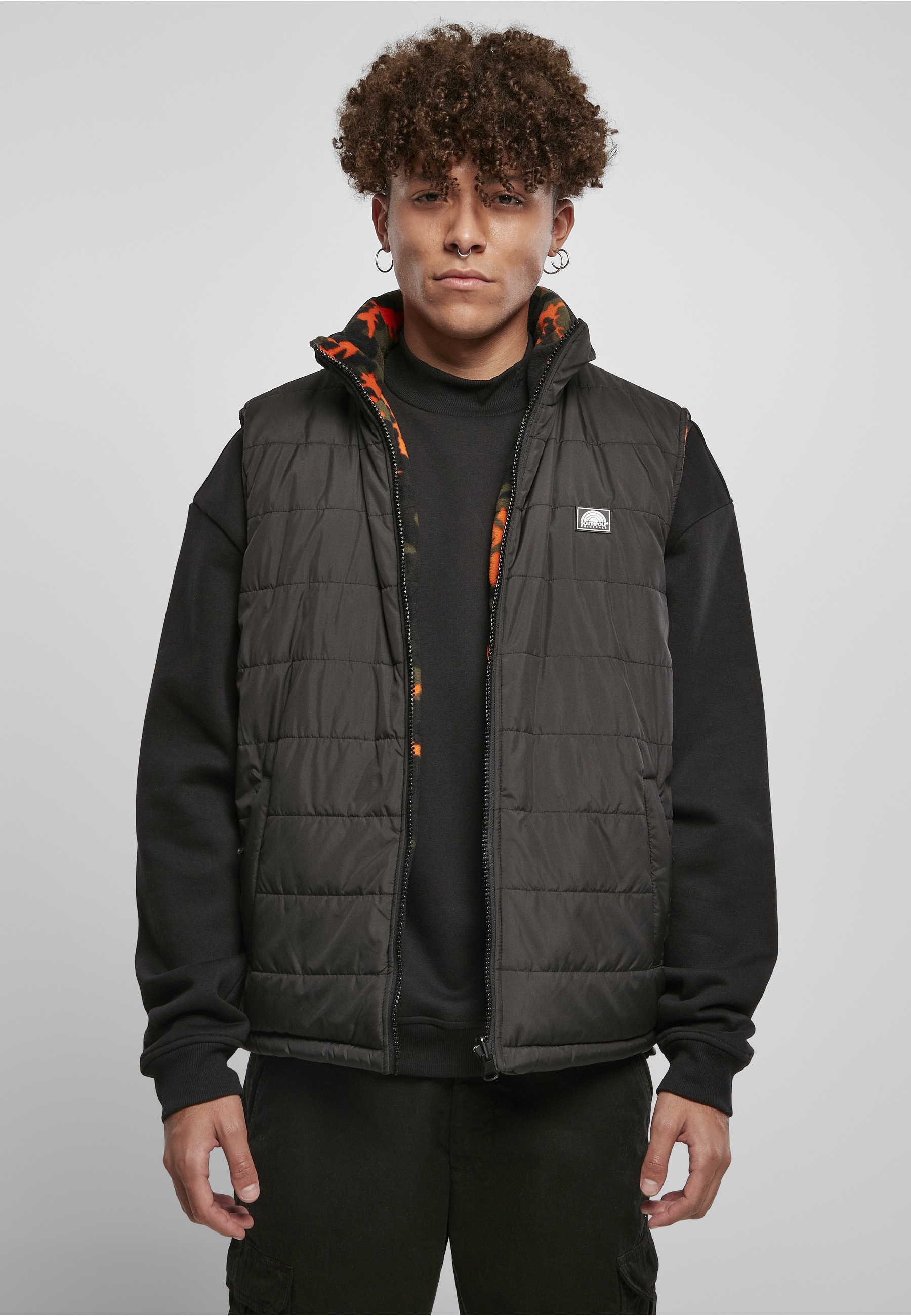 Southpole Jerseyweste »Southpole Herren Southpole Reversible Bubble Vest« 1 Stk.