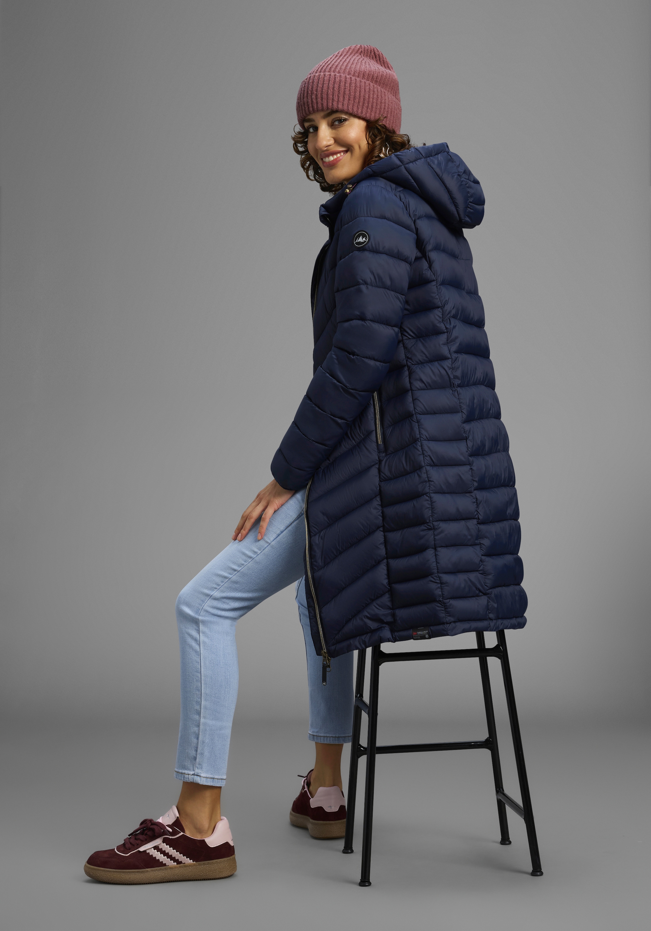 Polarino Steppmantel besonders leicht mit großem Wärmerückhaltevermögen, Übergangsjacke