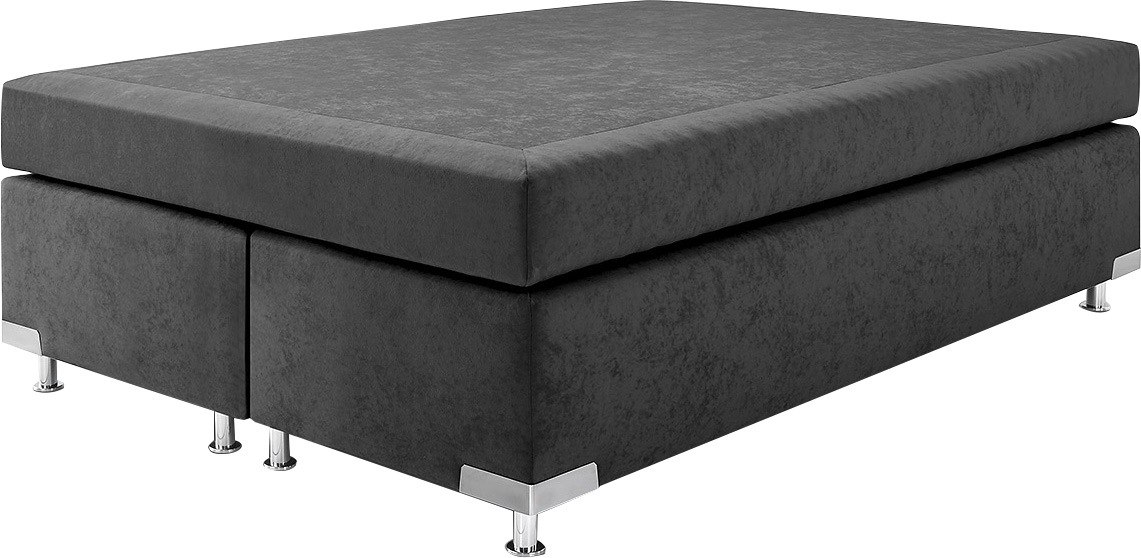 Westfalia Schlafkomfort Boxspringbett »Holland« ohne Kopfteil, frei im Raum günstig online kaufen