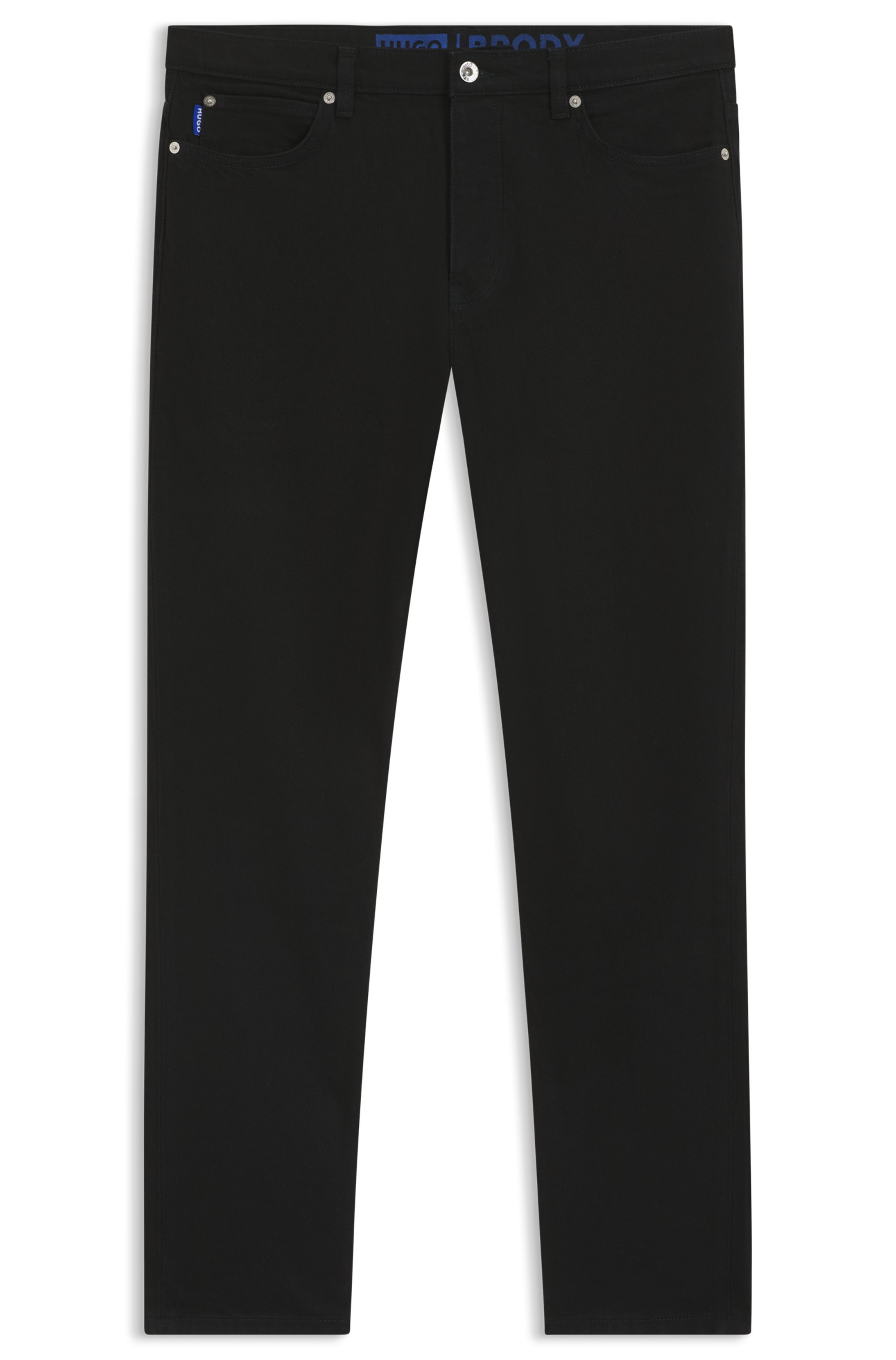 HUGO Blue Tapered-fit-Jeans »Brody« mit Stone-washed-Finish