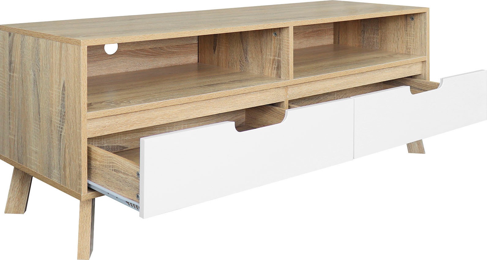 INOSIGN Lowboard »Delea«, Kommode mit 2 Kabeldurchführungen