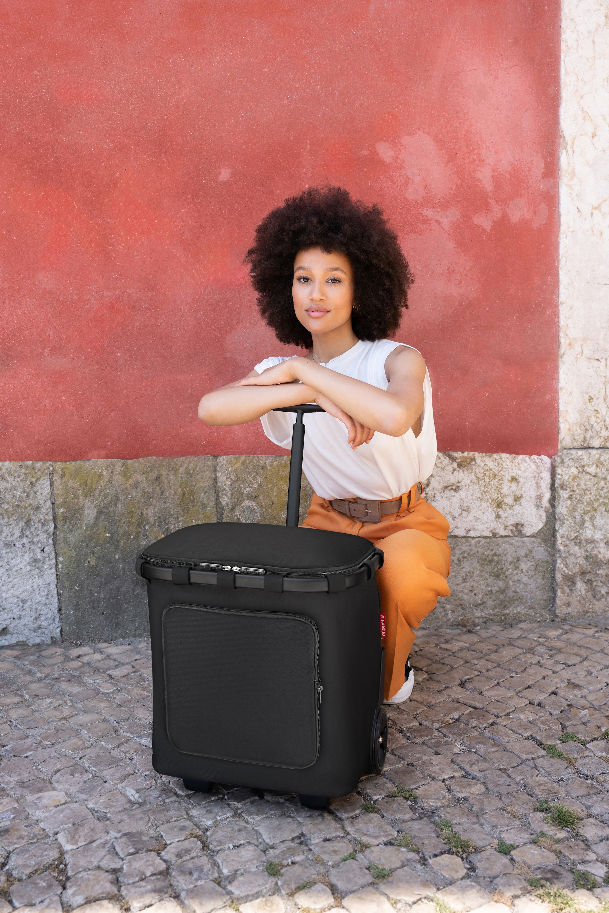 REISENTHEL® Einkaufstrolley »carrycruiser plus« Einkaufstrolley mit ausfaltbarem Thermofach und Teleskopstange