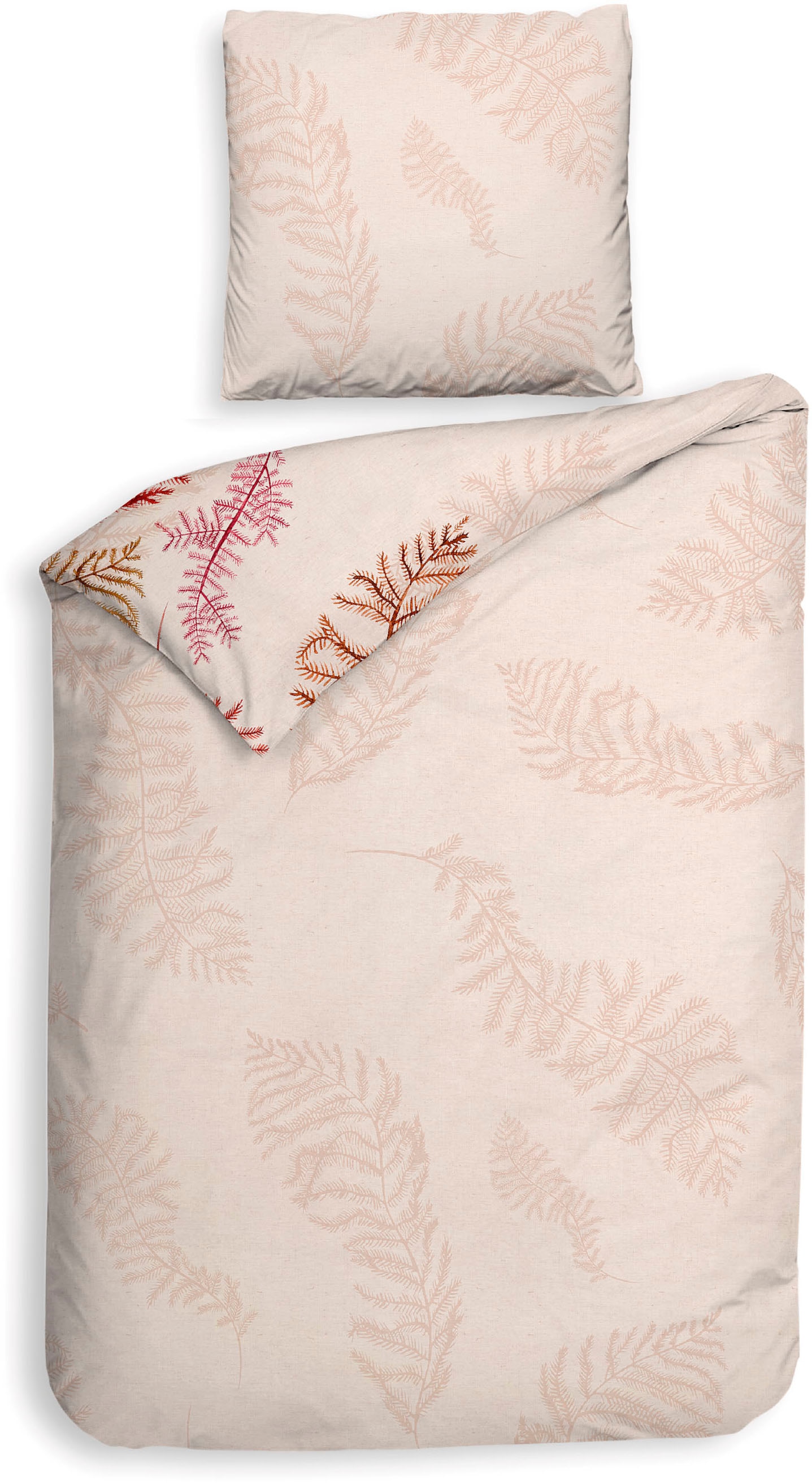 Heckett & Lane Bettwäsche »Heckettlane Bettwäsche Kamea« 2 Bettwäsche aus 100% Baumwolle, hochwertige Mako-Satin, ab 135x200 cm.