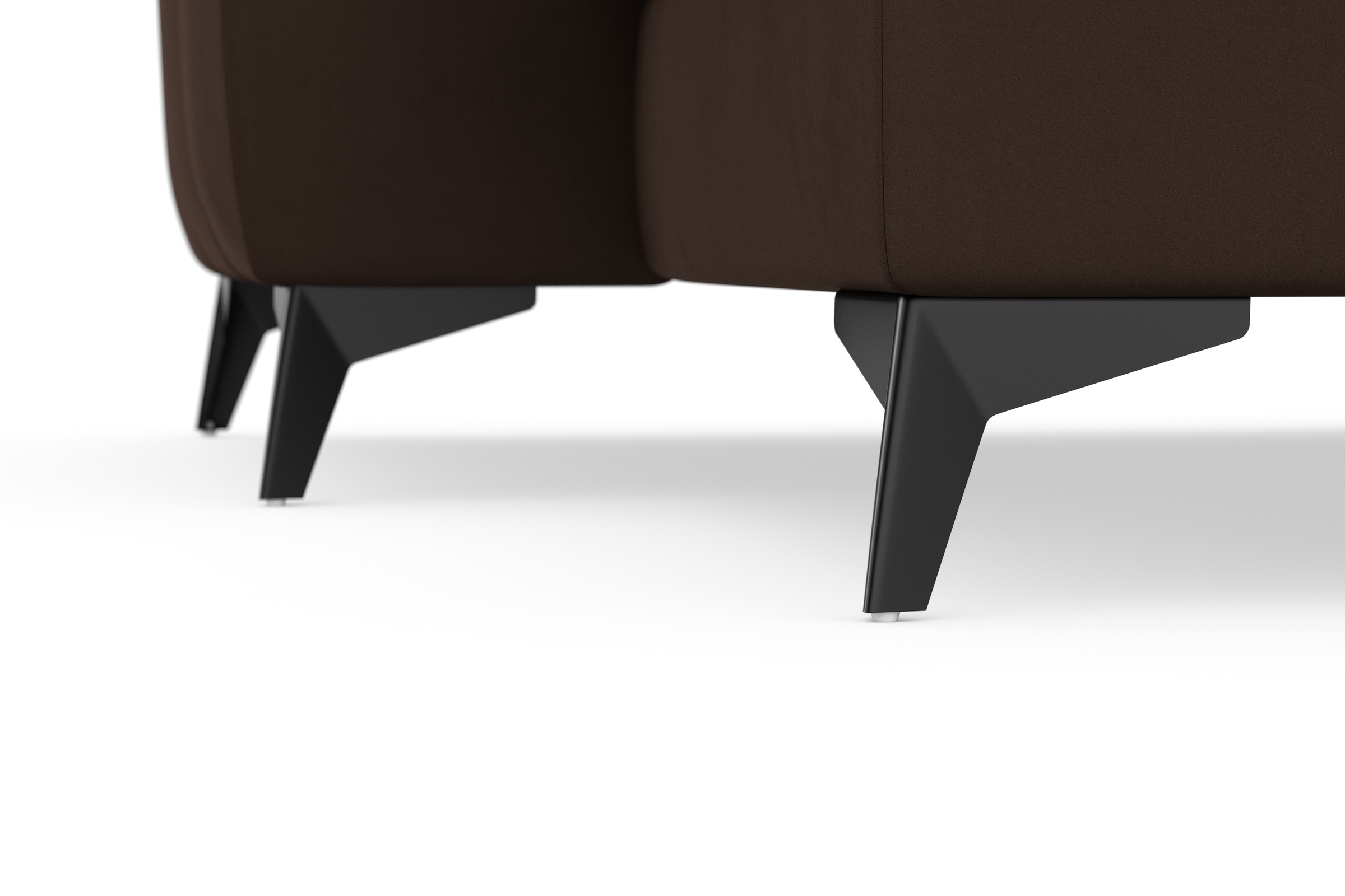 sit&more Wohnlandschaft »Sinatra U-Form«, optional mit Kopfteilverstellung und Armteilfunktion, Metallfüße