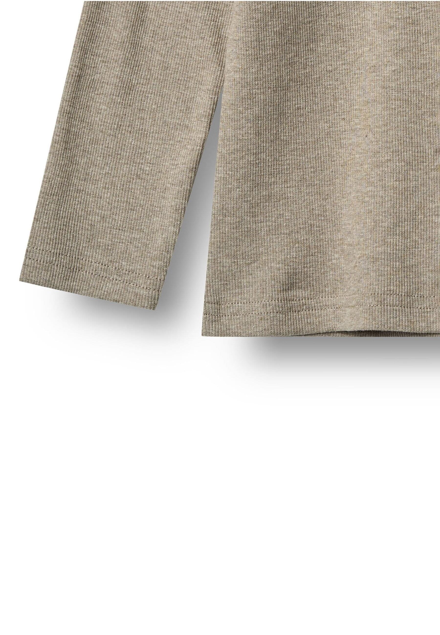 WHEAT Longsleeve »WHEAT 2 Rib T-shirt L/S Stig«