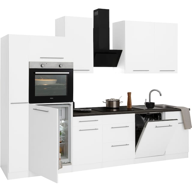 wiho Küchen E-Geräte, Küchenzeile auf Raten 310 »Unna«, bestellen cm Breite ohne