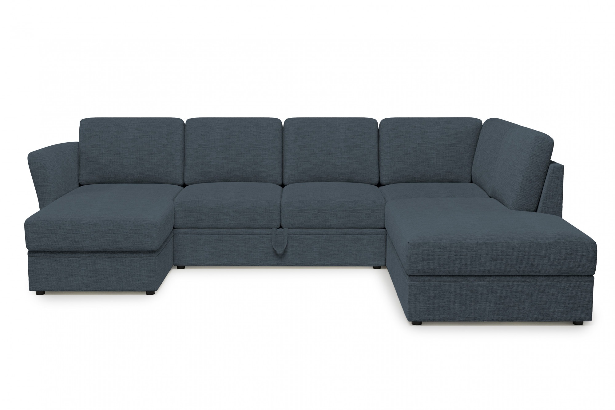 Home affaire Wohnlandschaft »Lavars Schlafsofa«, mit Bettfunktion und Stauraum, in zwei verschiedenen Bezugsqualitäten