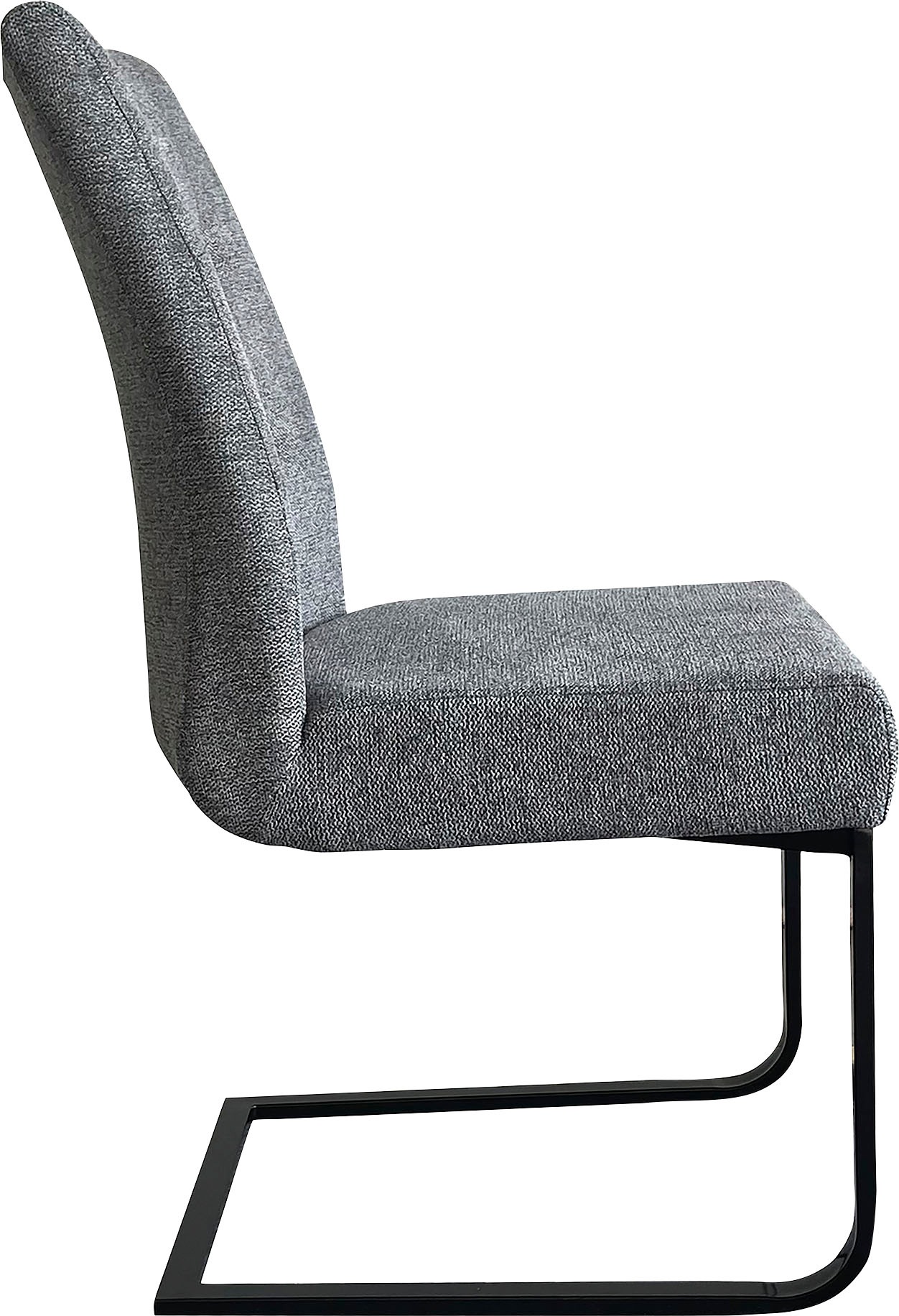 byLIVING Esszimmerstuhl »Marlen XXL«, (Set), 2 St., Webstoff, bis zu 150 kg belastbar, Vintage-Bezug, Freischwinger