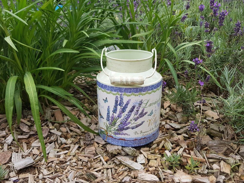 Ambiente Haus Dekovase »Lavendel - Milchkanne«, (1 St.)