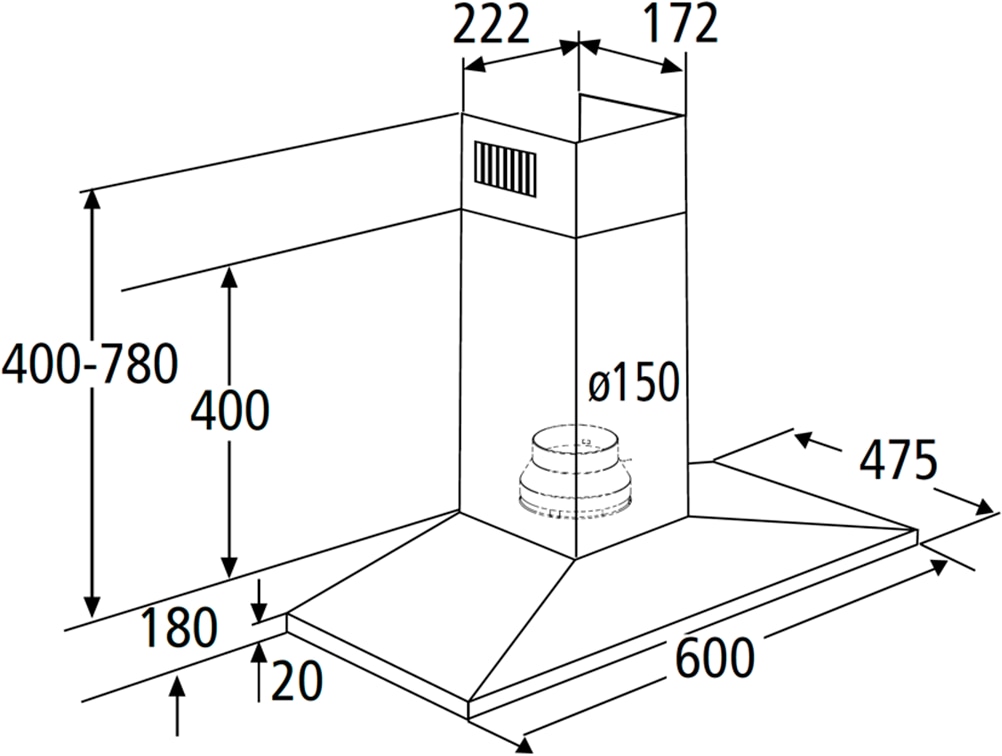 BASIC by Balculina Winkelküche »Turin«, Stellbreite 270x175 cm, wahlweise mit E-Geräten