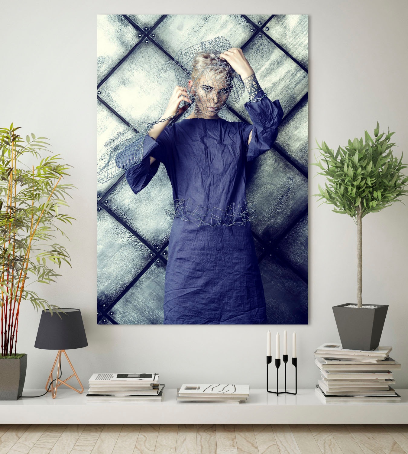 queence Acrylglasbild »Frau«, Kunst-Frau-Bilder von Frauen-Fashion-Mode, Fi günstig online kaufen