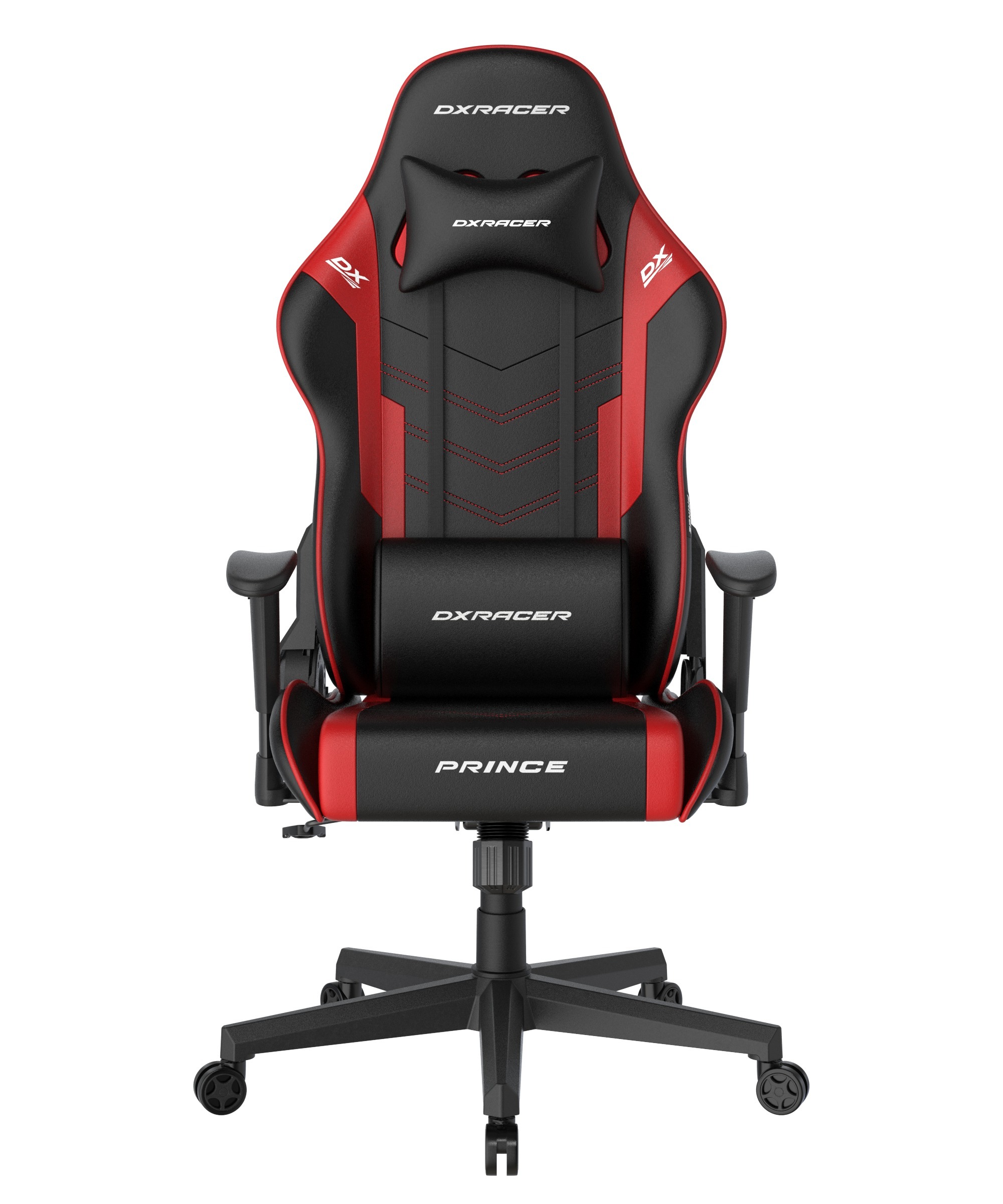 DXRacer Gaming-Stuhl »Prince Gaming Chair Regular L, PVC, schwarz rot« günstig online kaufen