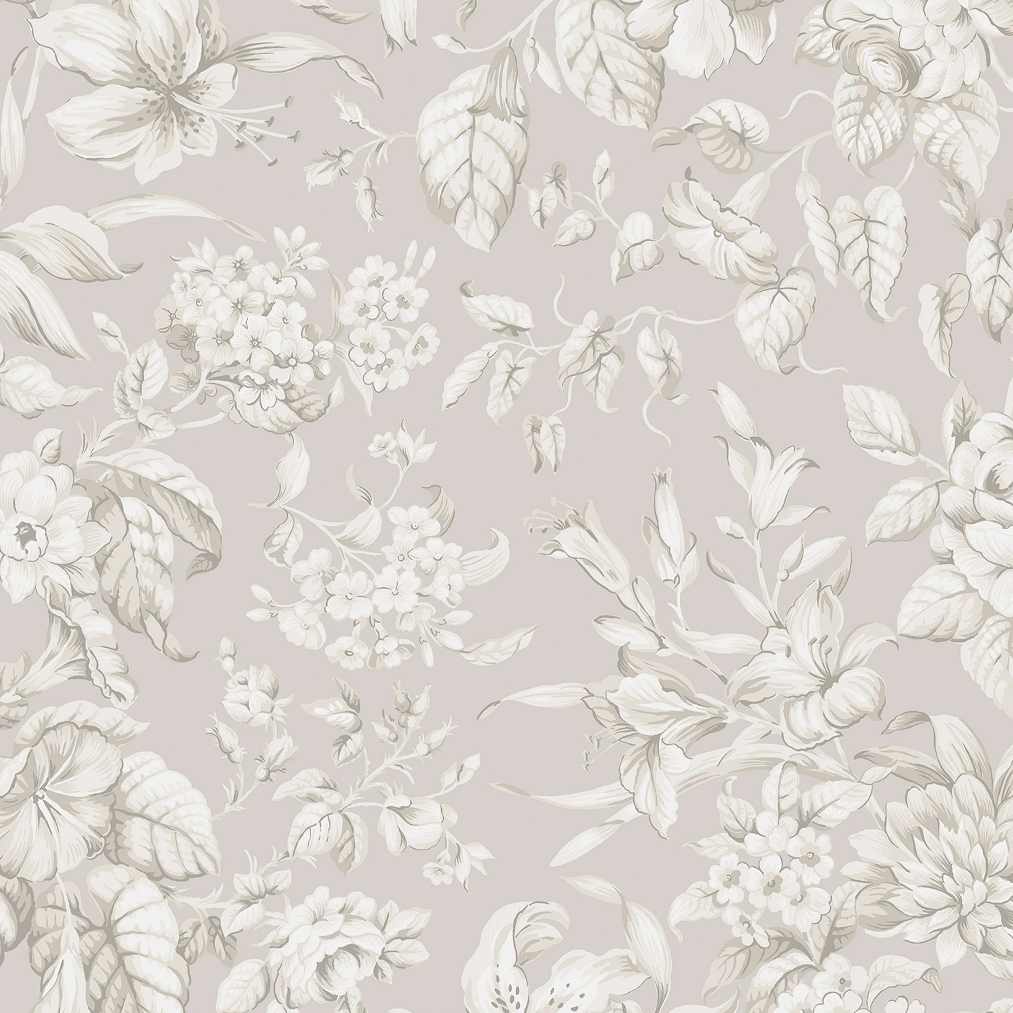 LAURA ASHLEY Vliestapete »Heledd Blooms« Motiv glatt 10mx52cm (ca. 5m2)