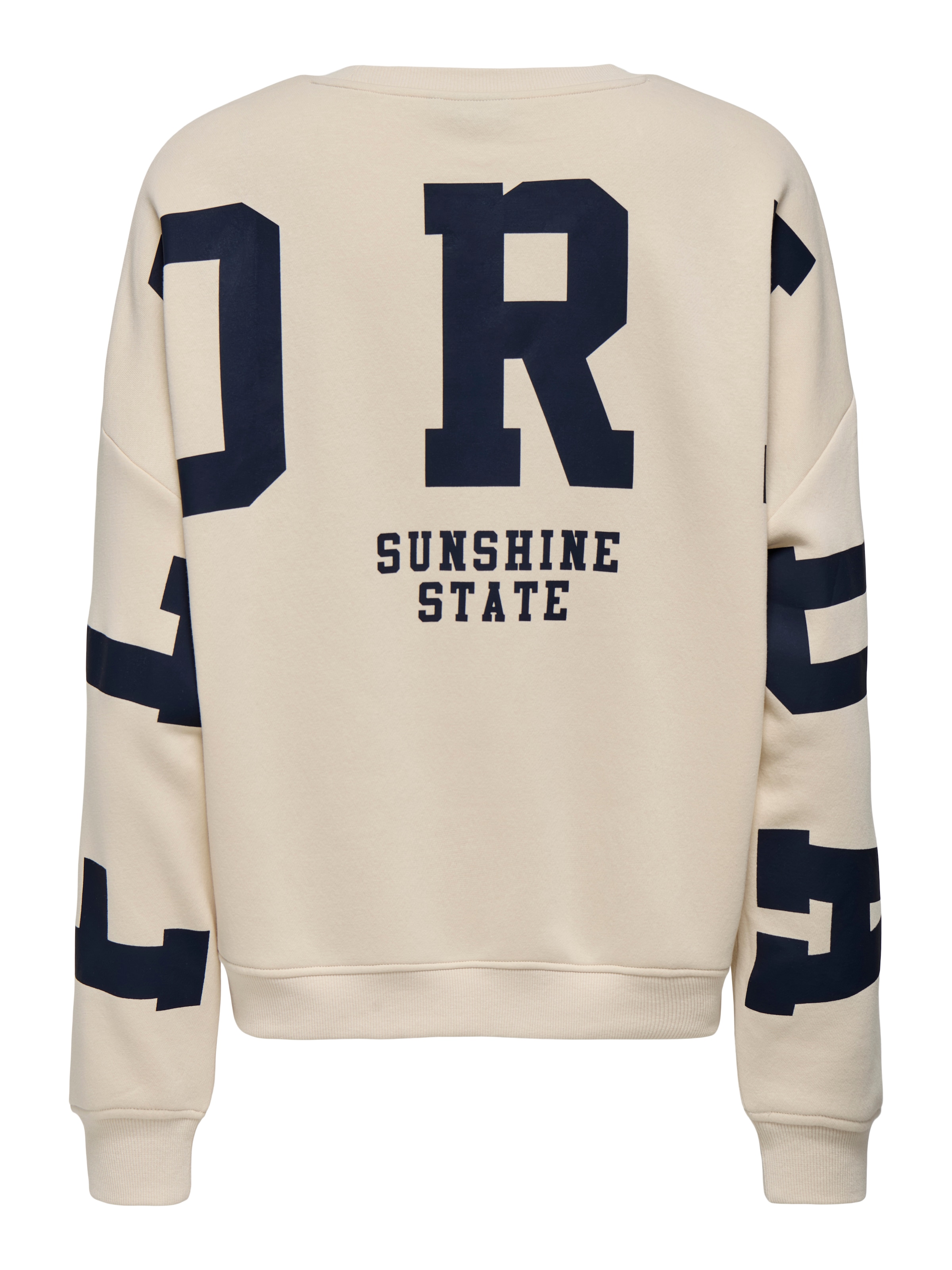 ONLY Sweatshirt »ONLSWEAT L/S BACK/SLEEVE PRINT SWT NOOS«
