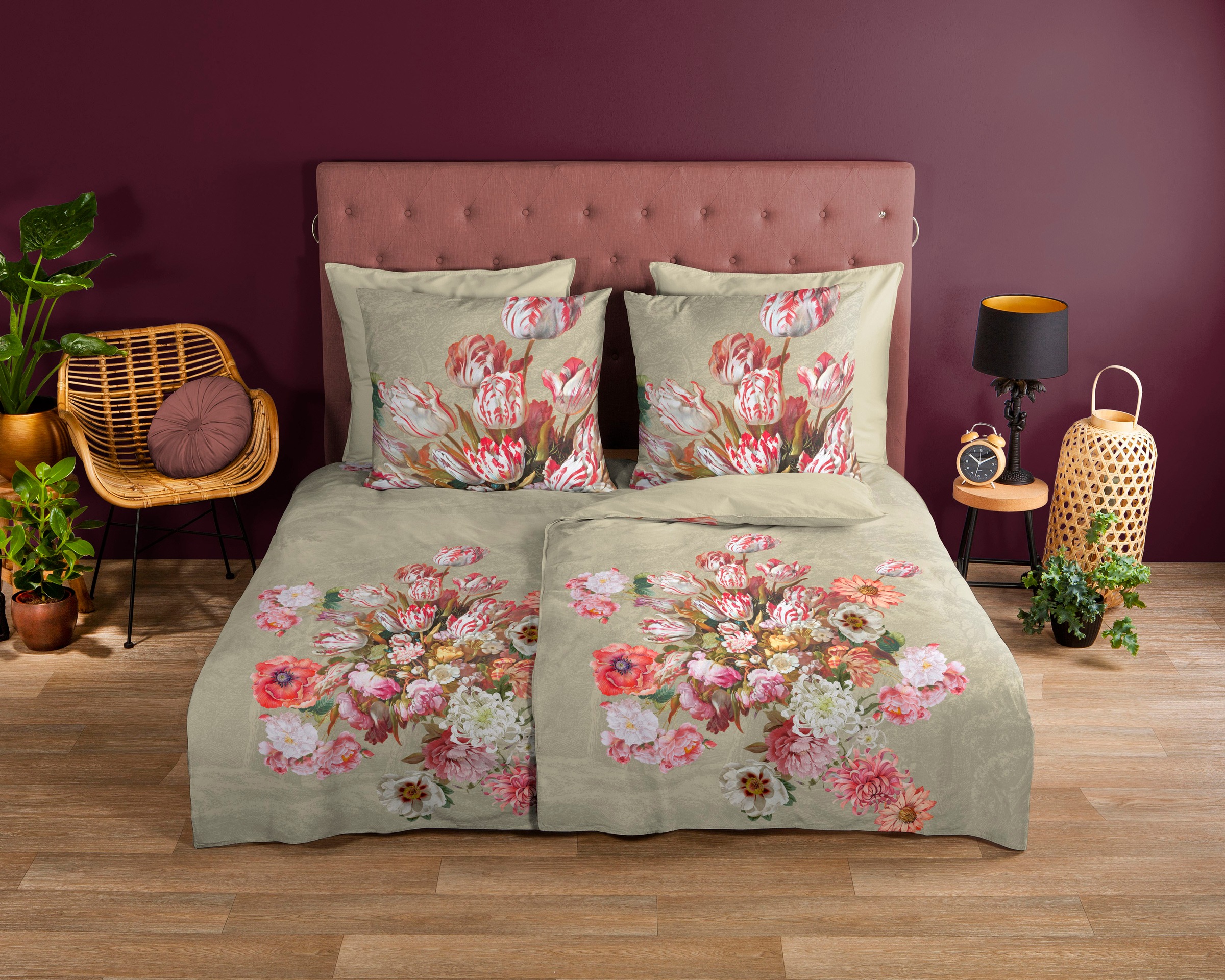 good morning Wendebettwäsche »Miran« 3 Stk. tlg. Baumwolle, 135x200, 2 Teil günstig online kaufen