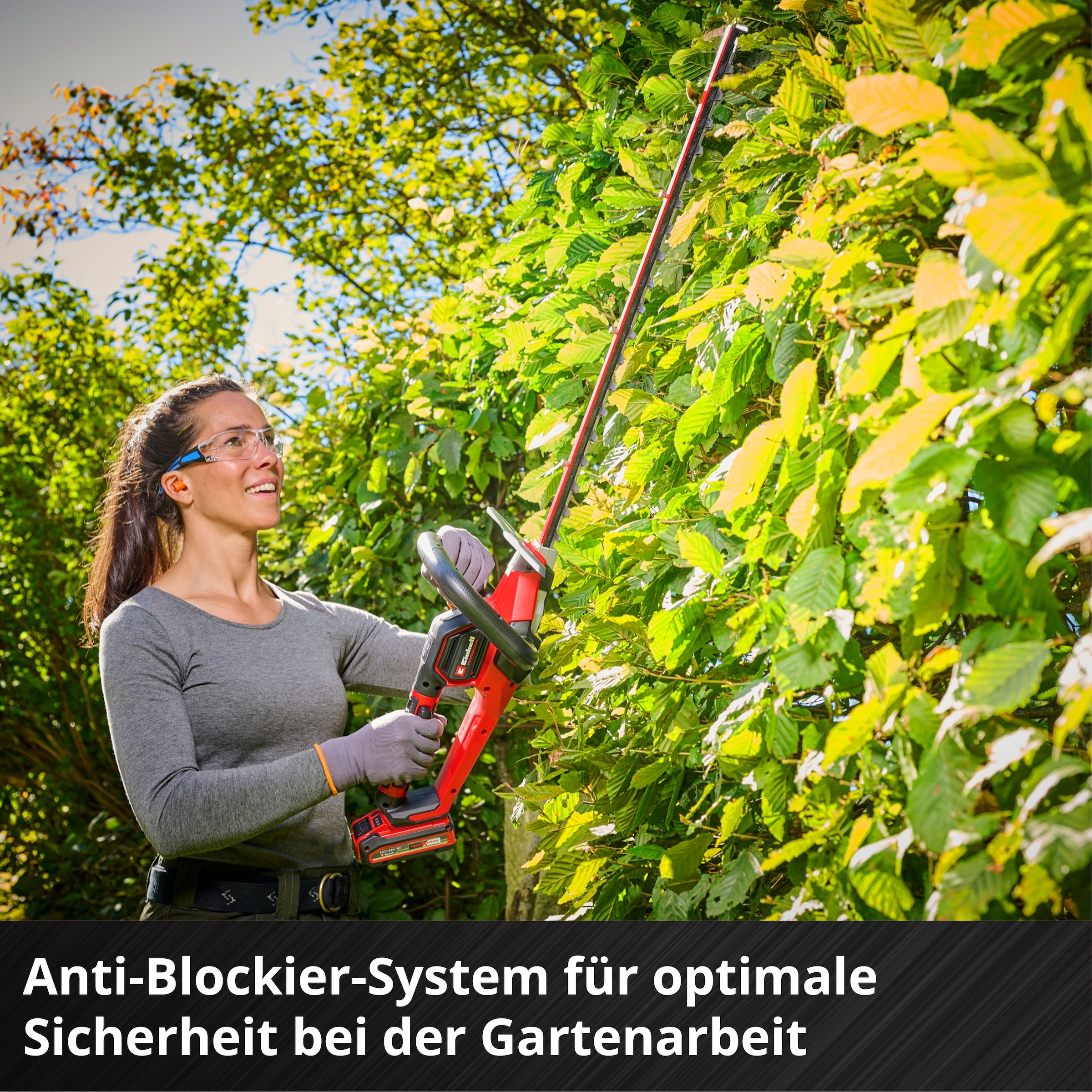 Einhell Akku-Heckenschere »GP-CH 18/61 Li BL-Solo« ()  67 cm Schwertlänge, ohne Akku und Ladegerät