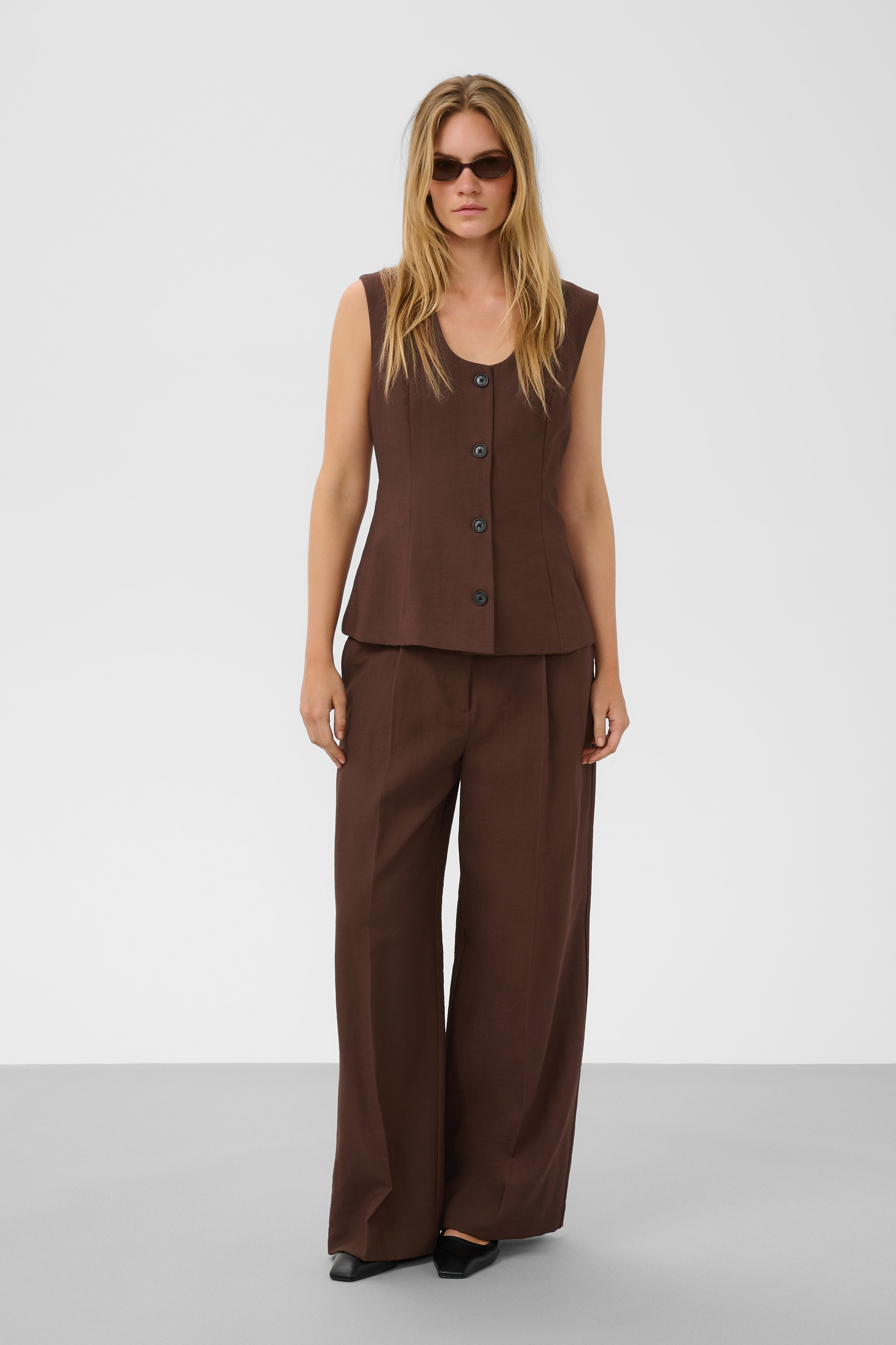 SOAKED IN LUXURY Stoffhose »Casual Hose SLSemiki«