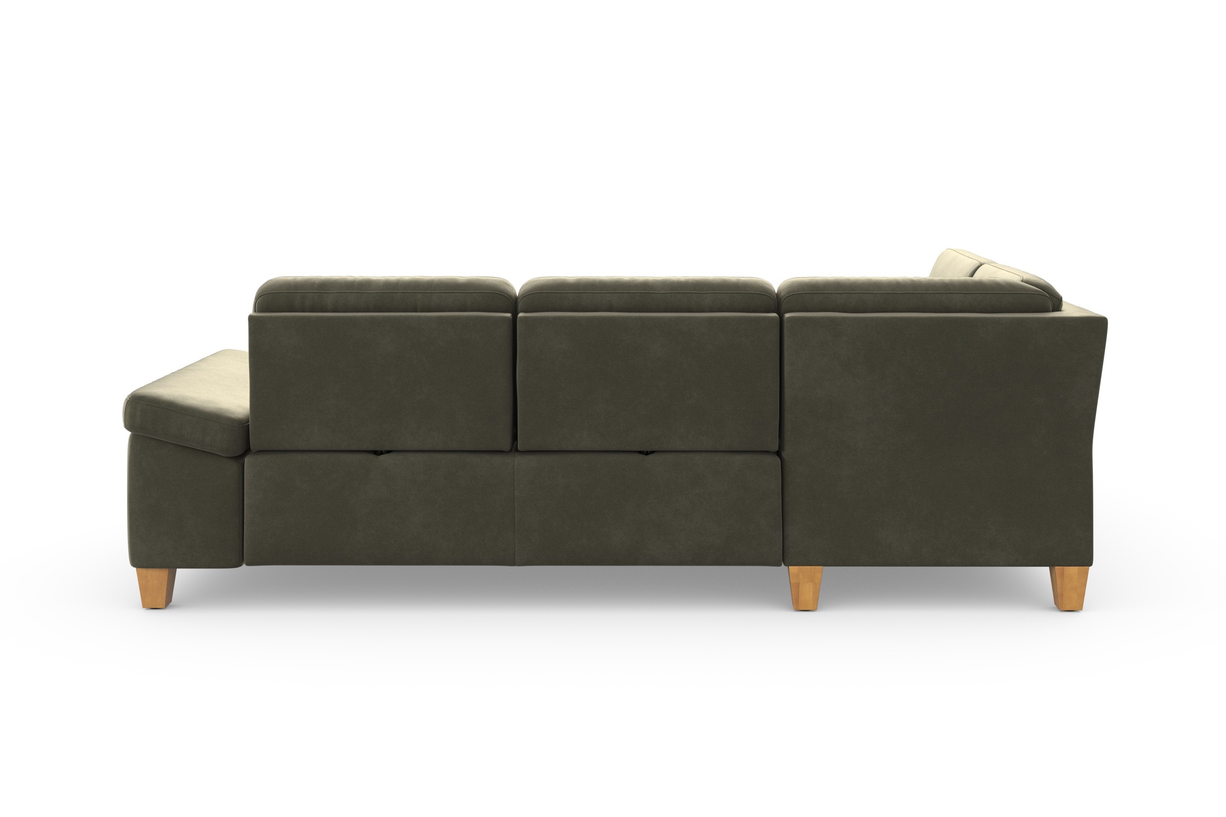 sit&more Ecksofa »Westham L-Form«, mit Ottomane, mit oder ohne Bettfunktion, Bettkasten, Verstellung