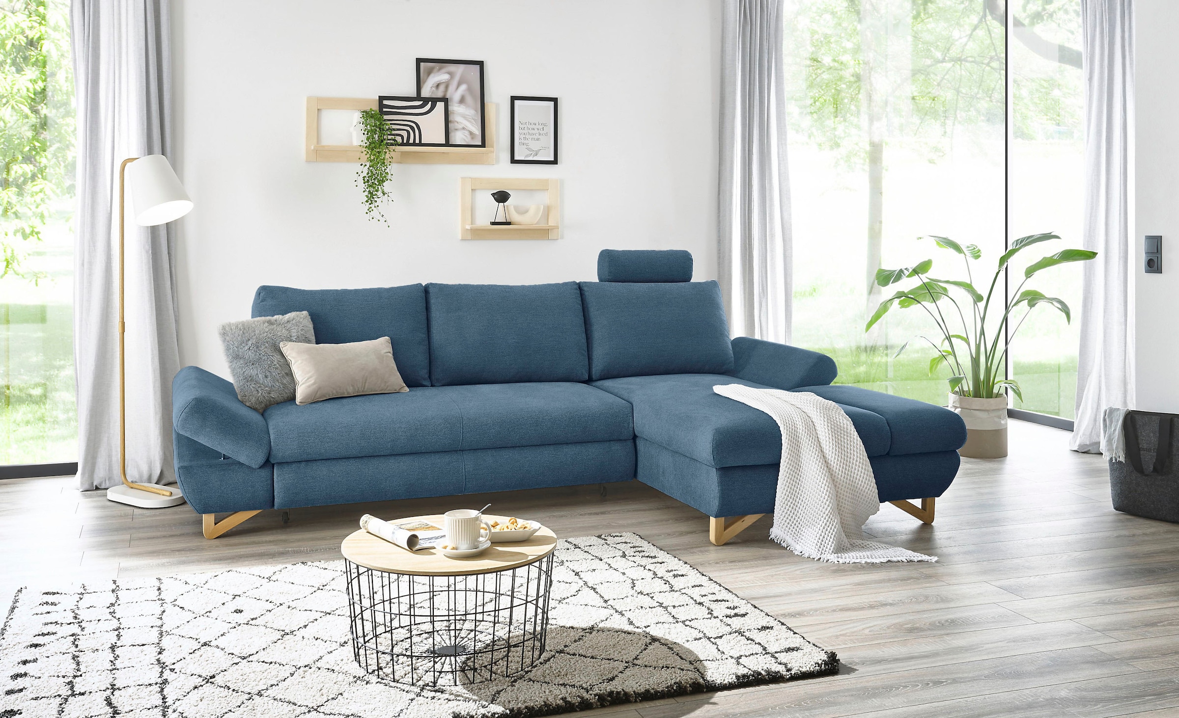 INOSIGN Schlafsofa »City/Giron«, komfortable Bettfunktion (Liegefläche 245 x 138 cm), sowie Bettkasten