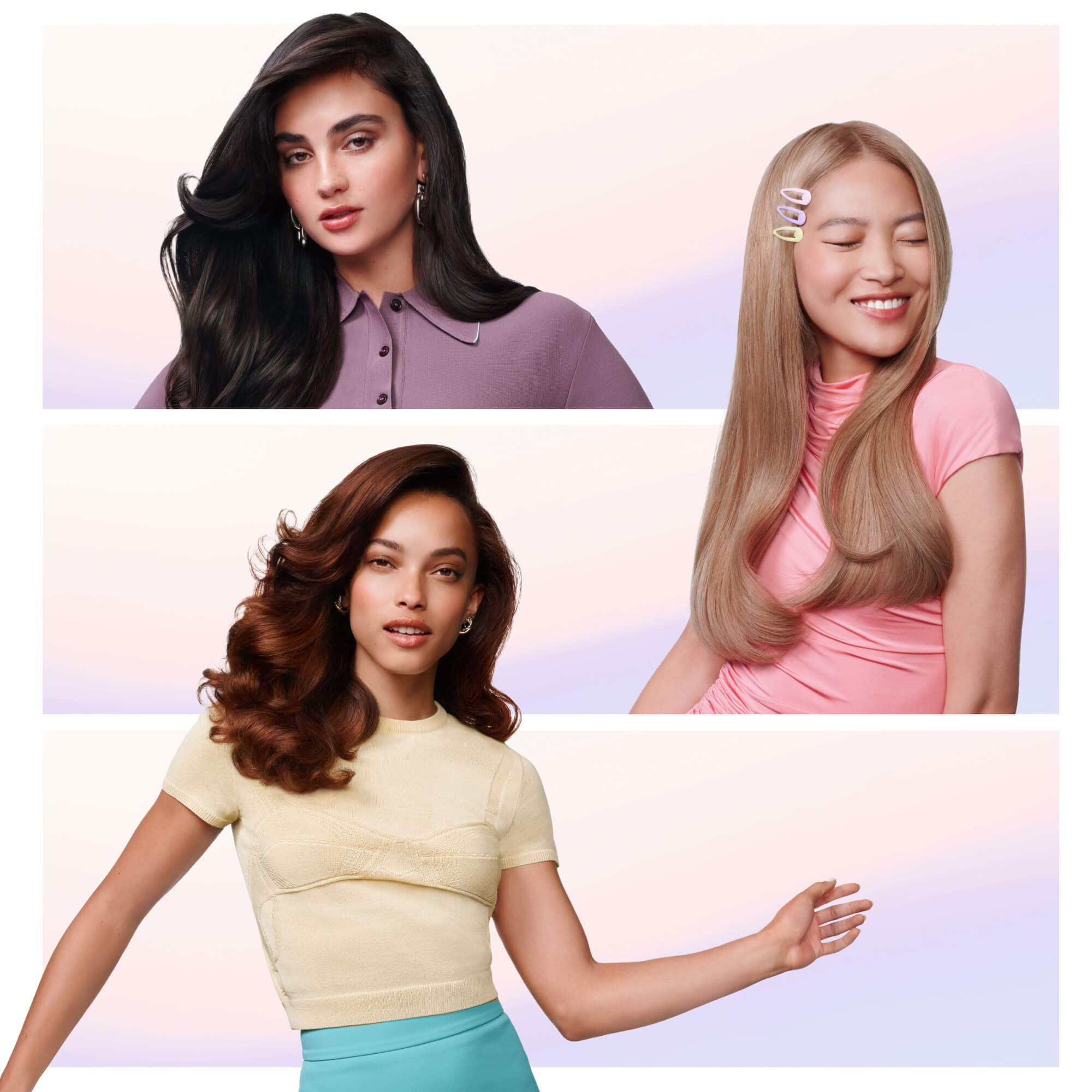 DYSON Warmluftbürste »Dyson AirsmoothTM Ceramic Pink&Roségold« Kontrolliertes Styling mit weniger Haarbruch