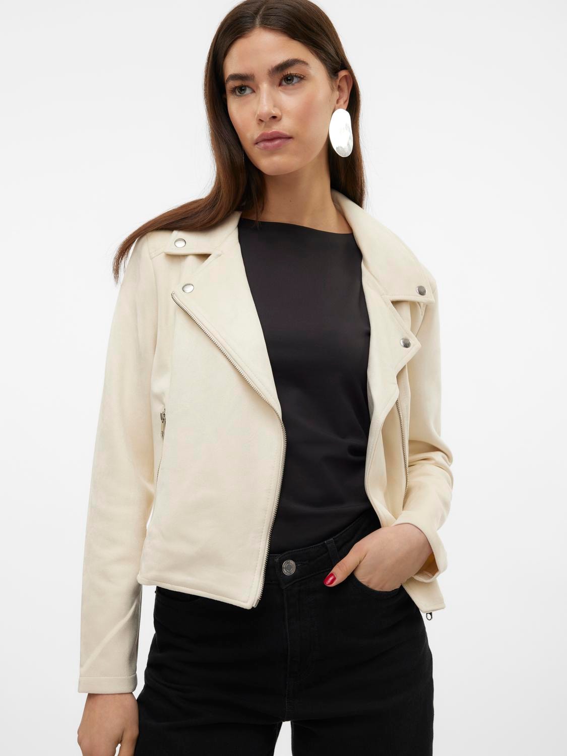 Vero Moda Lederimitatjacke »VMJOSE SHORT FAUX SUEDE JACKET NOOS«