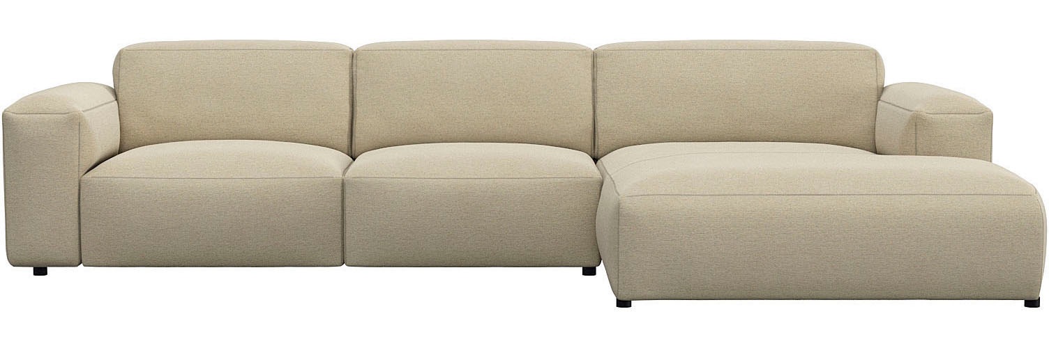 FLEXLUX Ecksofa »Lucera bequem und komfortabel durch hochwertigen Sitzaufba günstig online kaufen