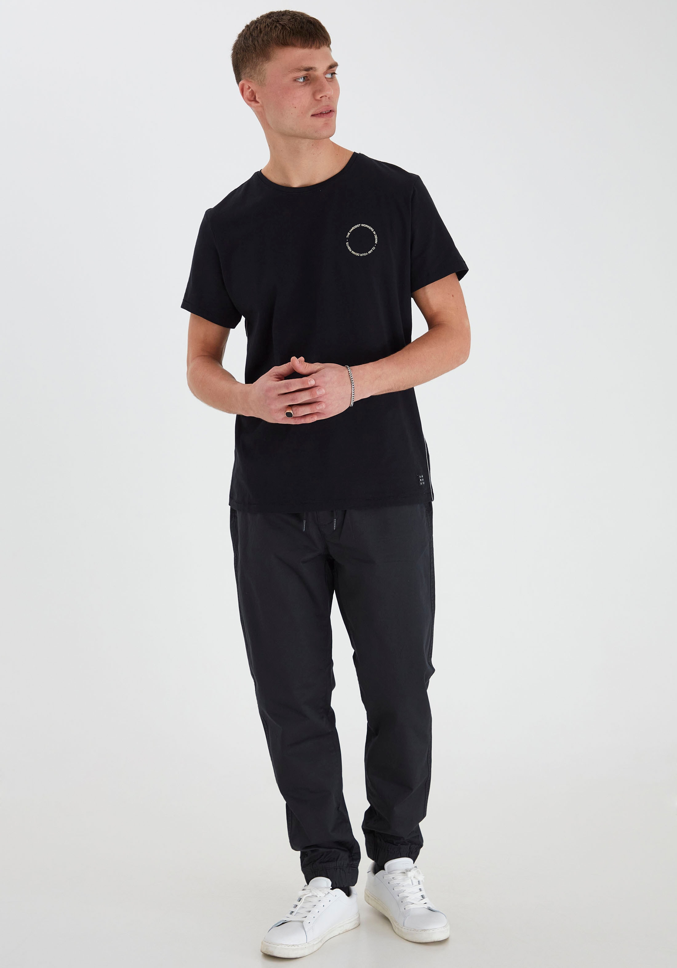 Blend Stoffhose »BHNIMBU pants«, mit Kordelzug und elastischem Bund