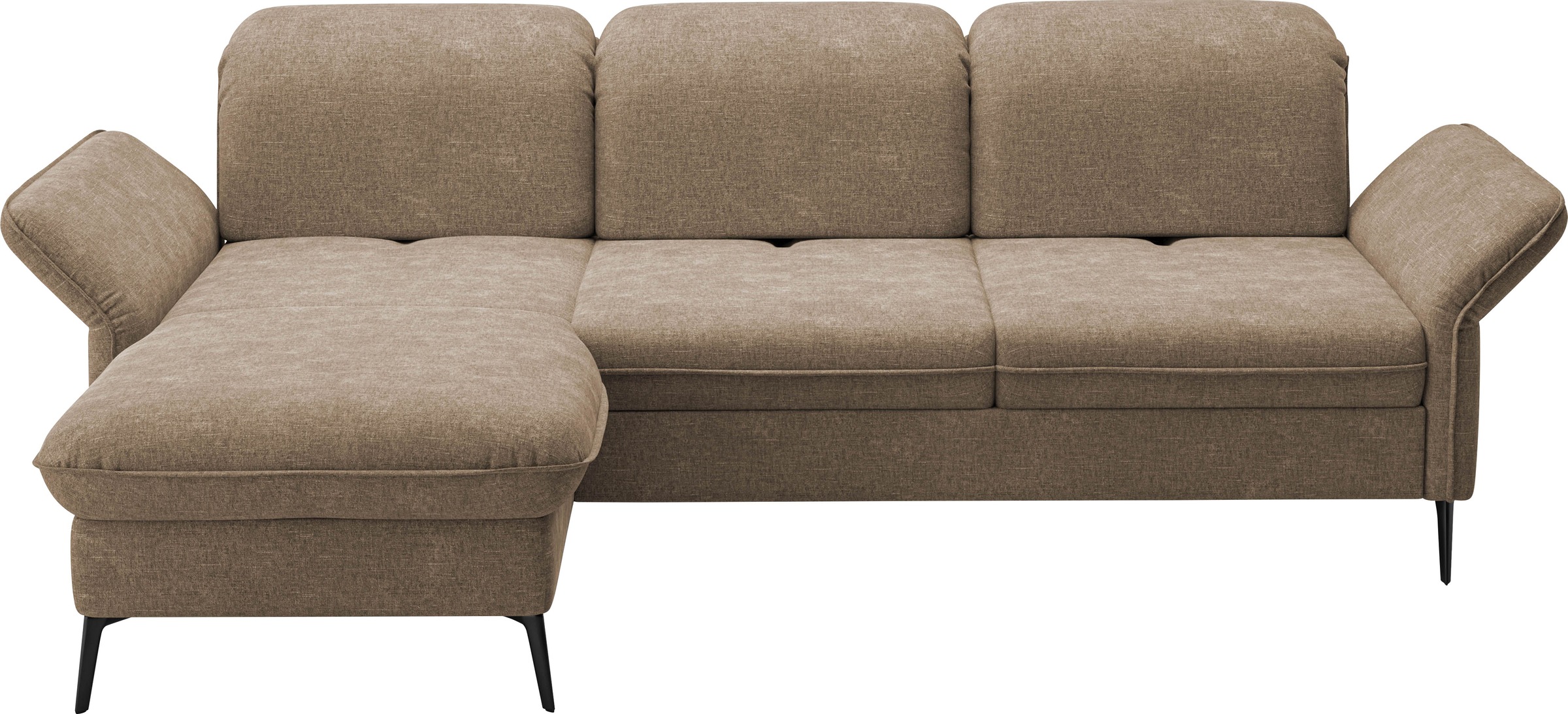 sit&more Ecksofa »Emely, inkl. Sitztiefenverstellung« wahlweise mit Bettfun günstig online kaufen