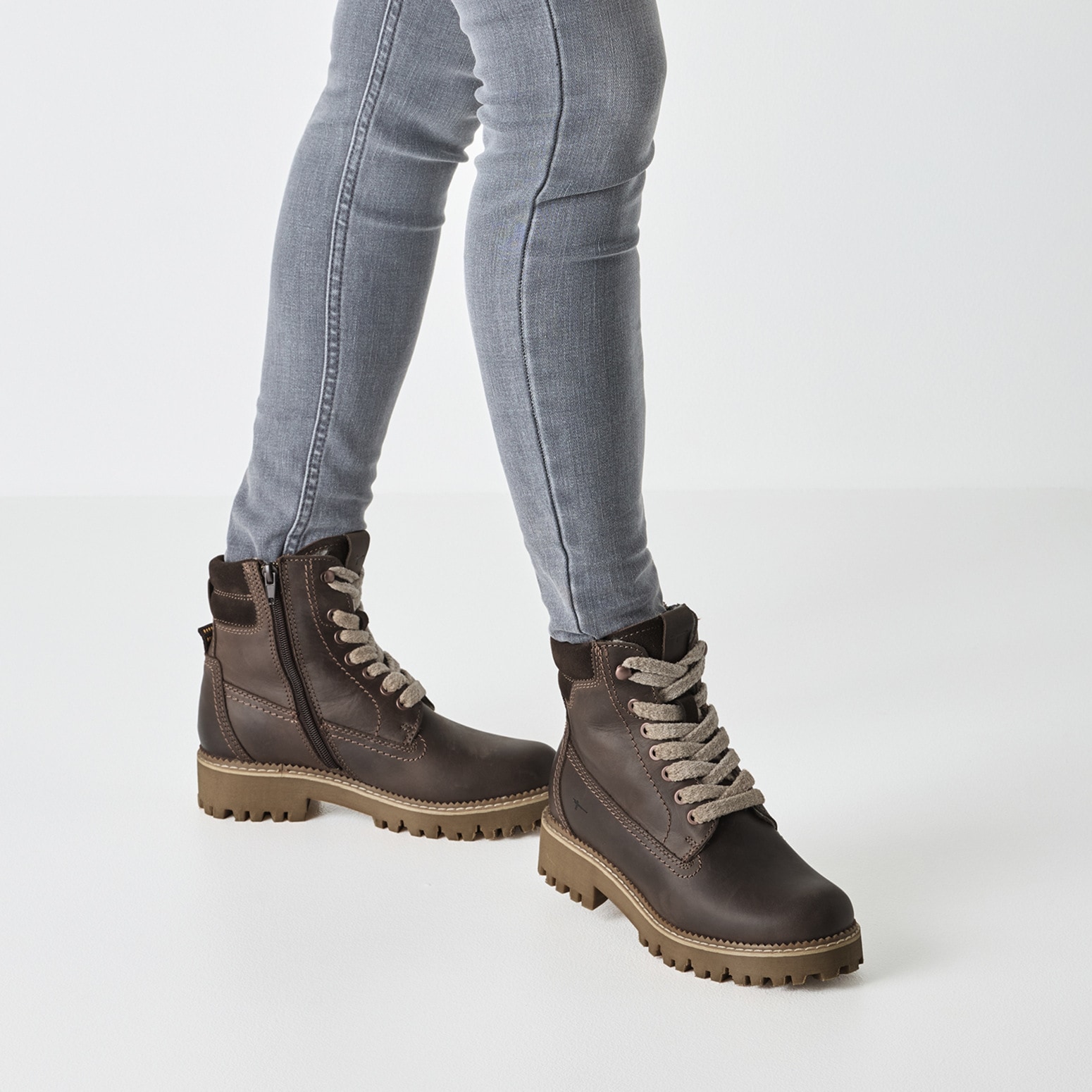 Tamaris Winterboots  , Schnürboots, Outdoorschuh mit PrimaLoft-Ausstattung