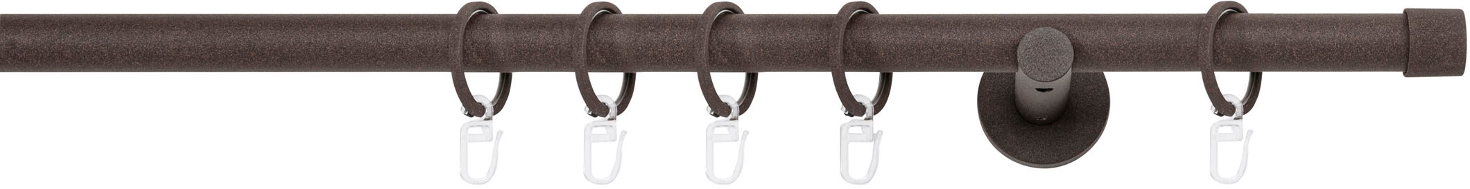 mydeco Gardinenstange »20mm Cap Wandträger 6,5 cm« 1-läufig Fixmaß günstig online kaufen